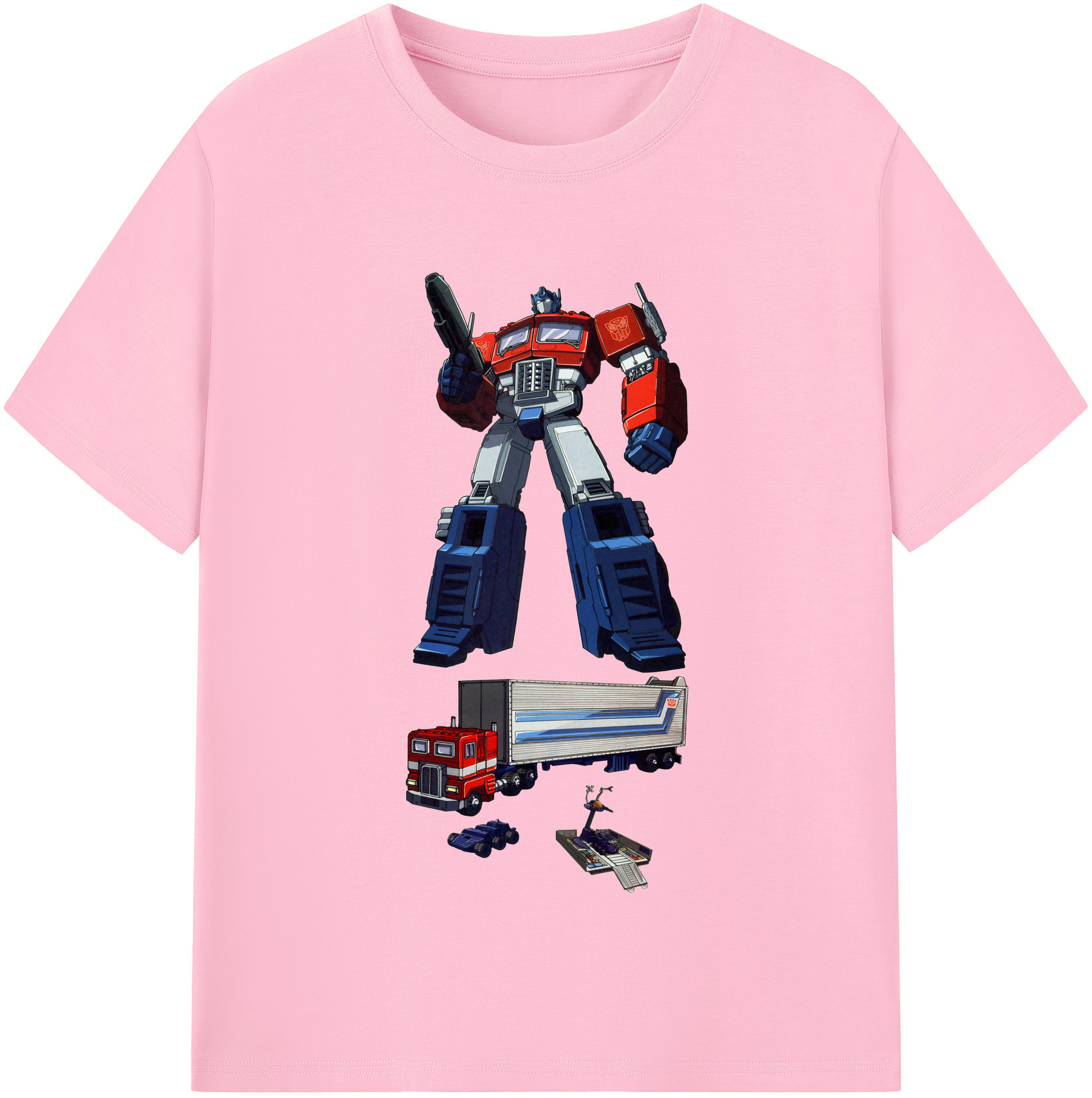 （画像用）  綿100％半袖Tシャツ（フロントプリント）