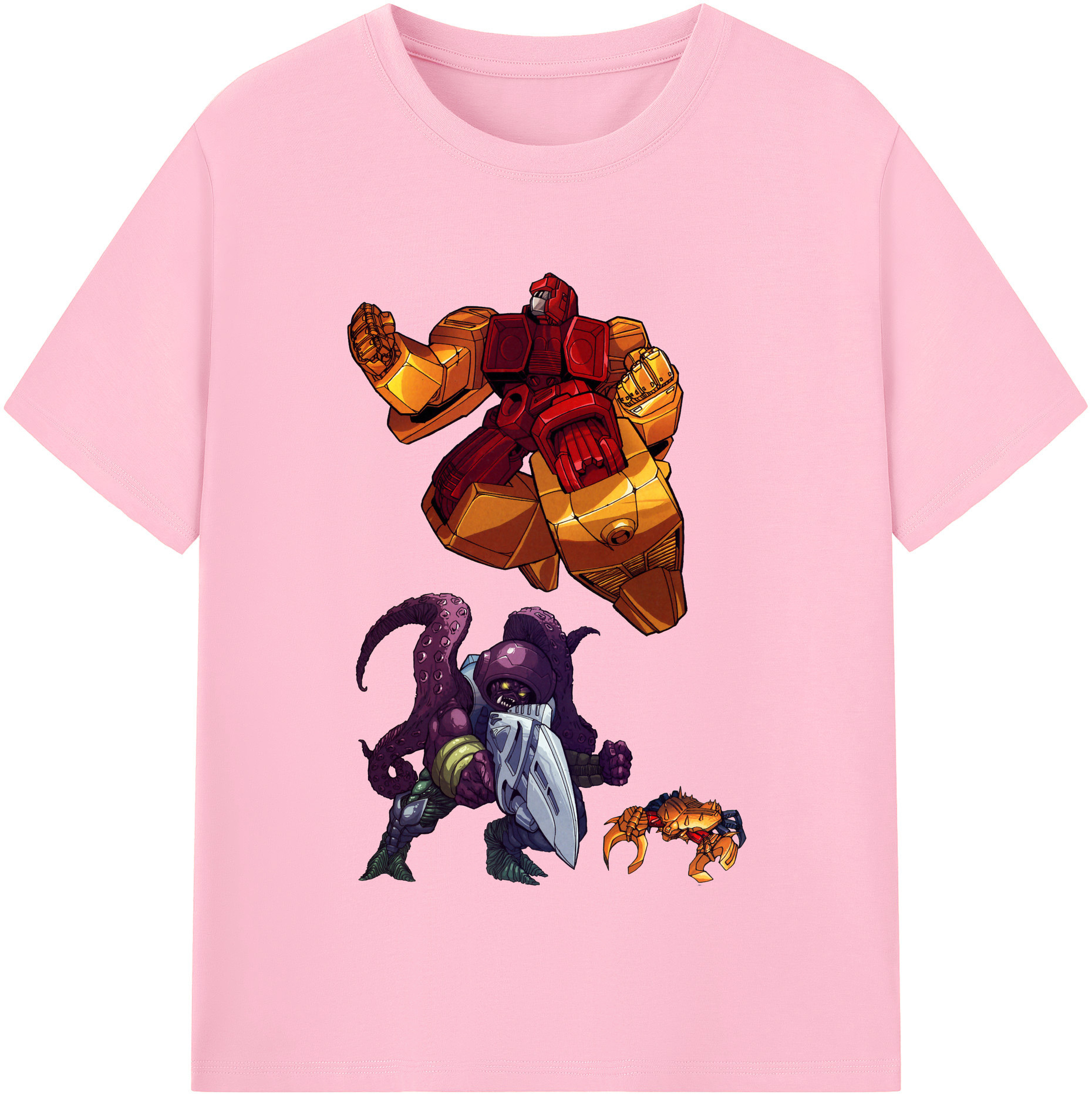 （画像用）  綿100％半袖Tシャツ（フロントプリント）