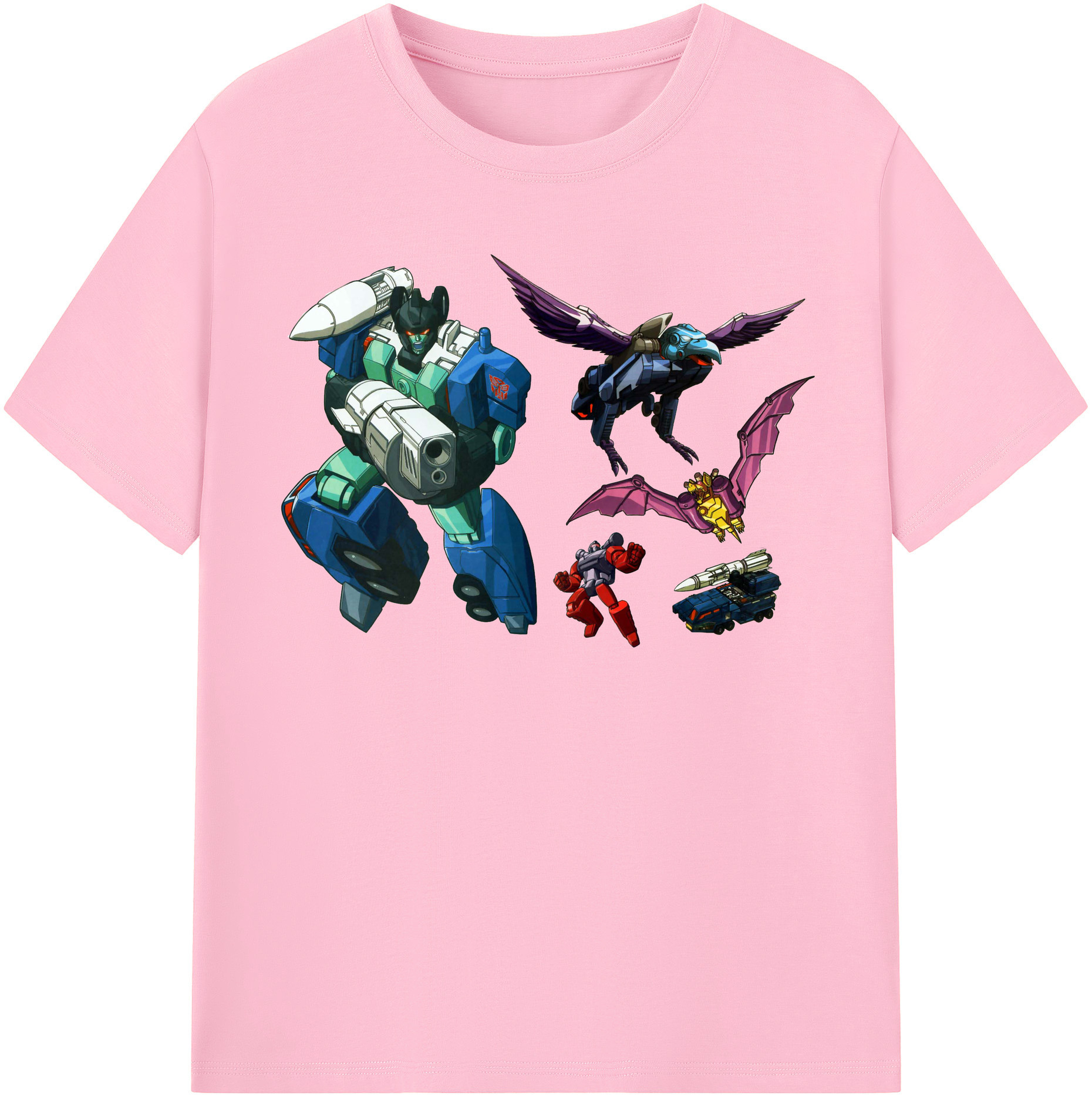（画像用）  綿100％半袖Tシャツ（フロントプリント）