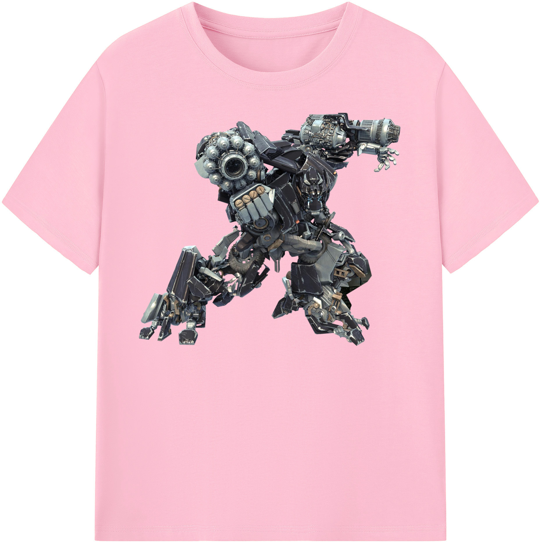 （画像用）  綿100％半袖Tシャツ（フロントプリント）