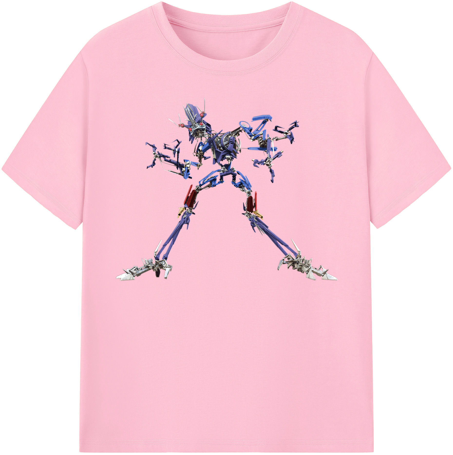（画像用）  綿100％半袖Tシャツ（フロントプリント）