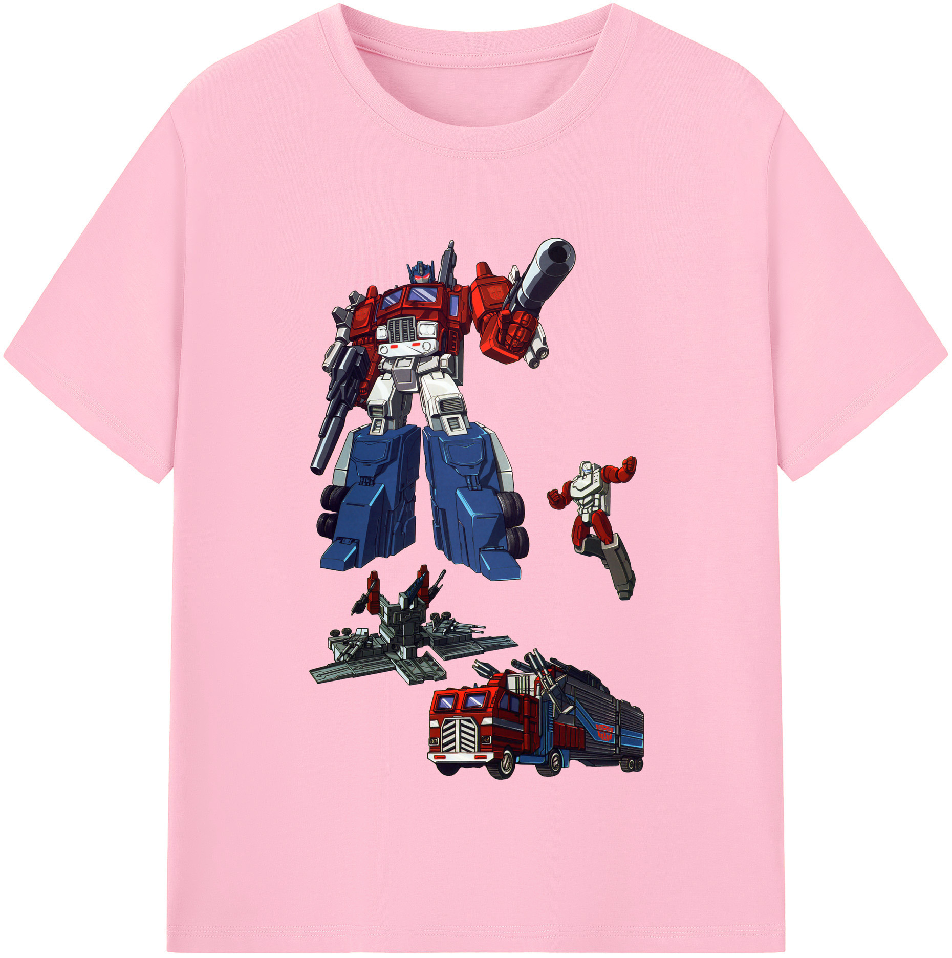 （画像用）  綿100％半袖Tシャツ（フロントプリント）