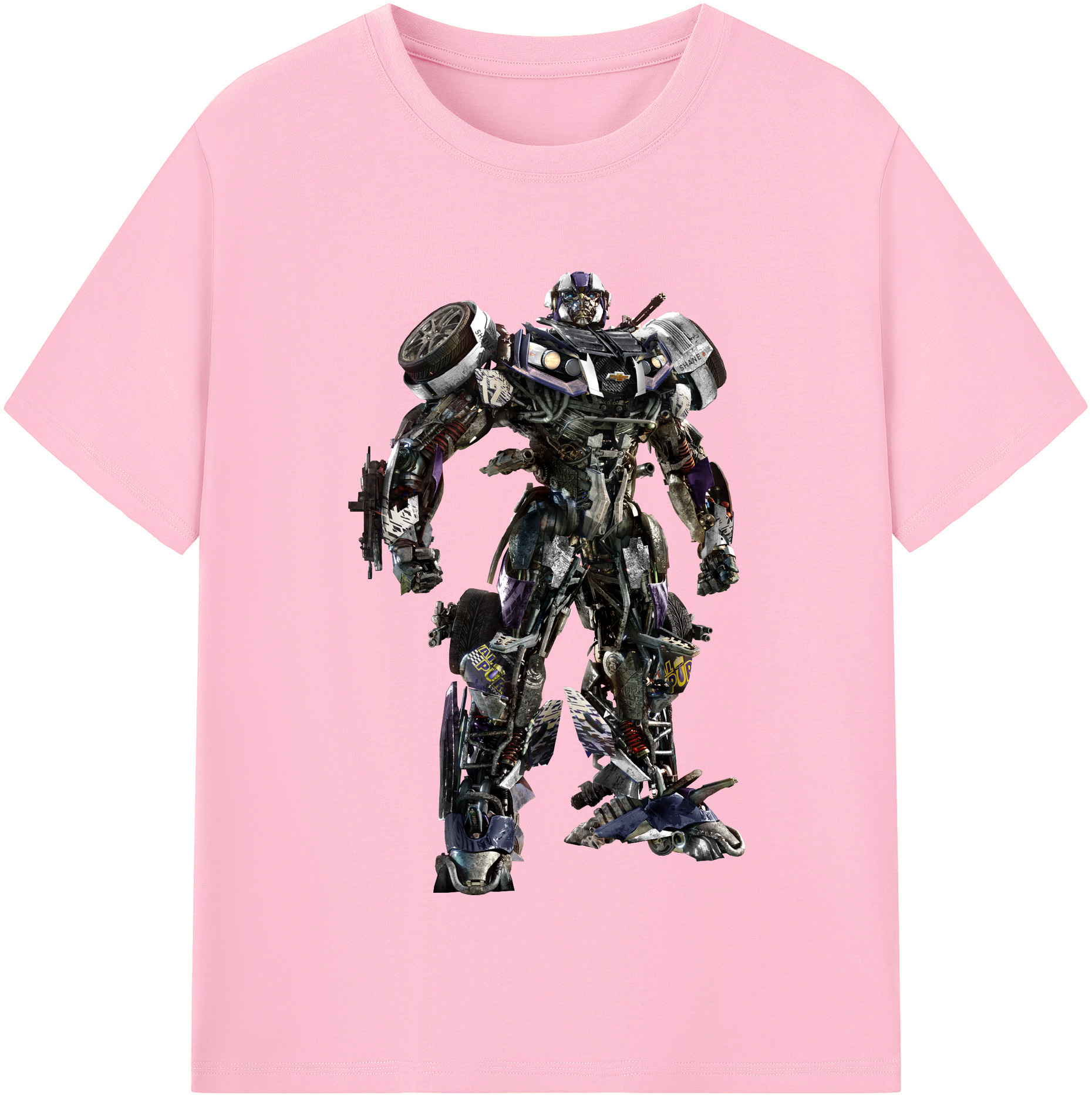 （画像用）  綿100％半袖Tシャツ（フロントプリント）