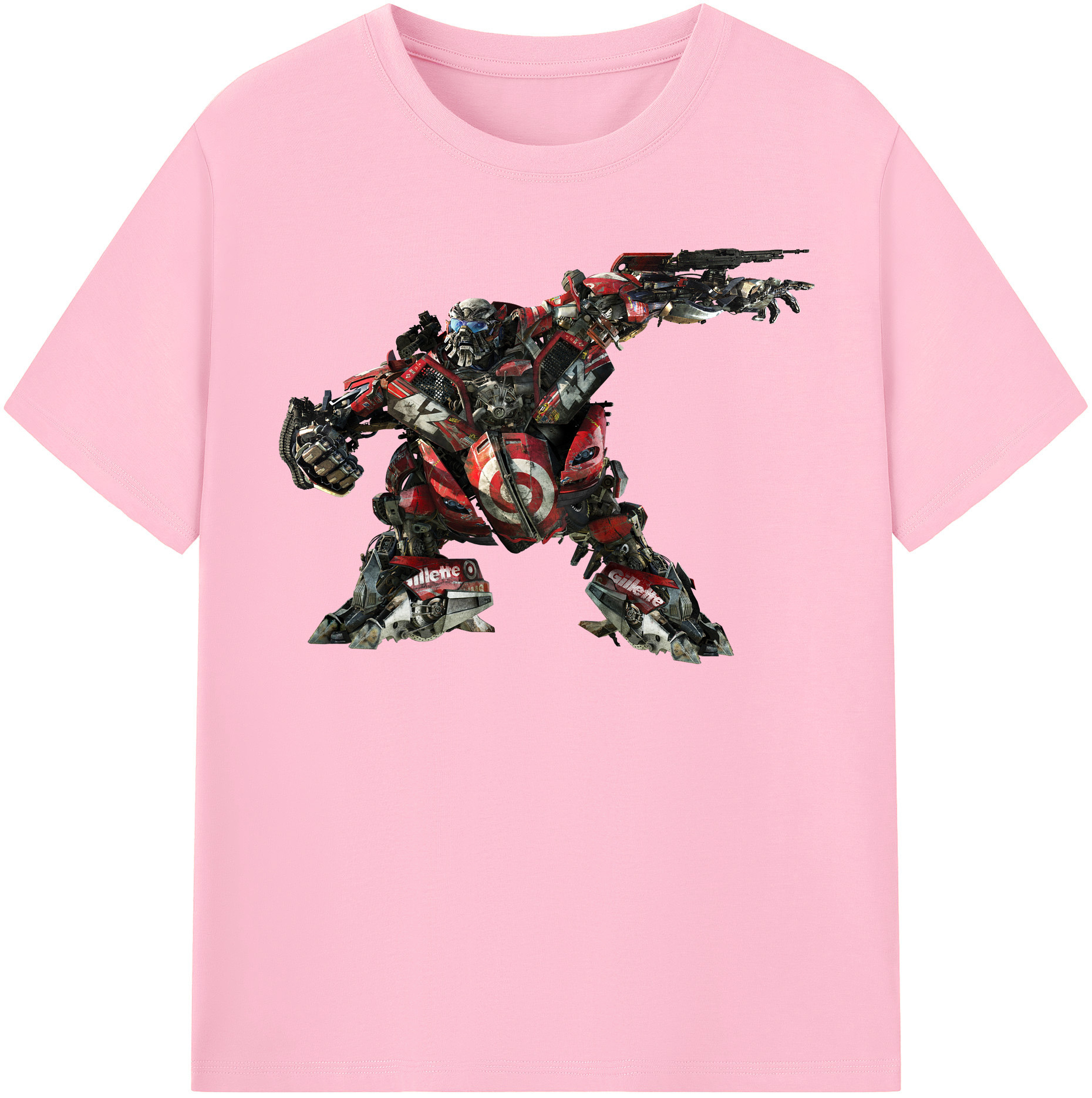 （画像用）  綿100％半袖Tシャツ（フロントプリント）