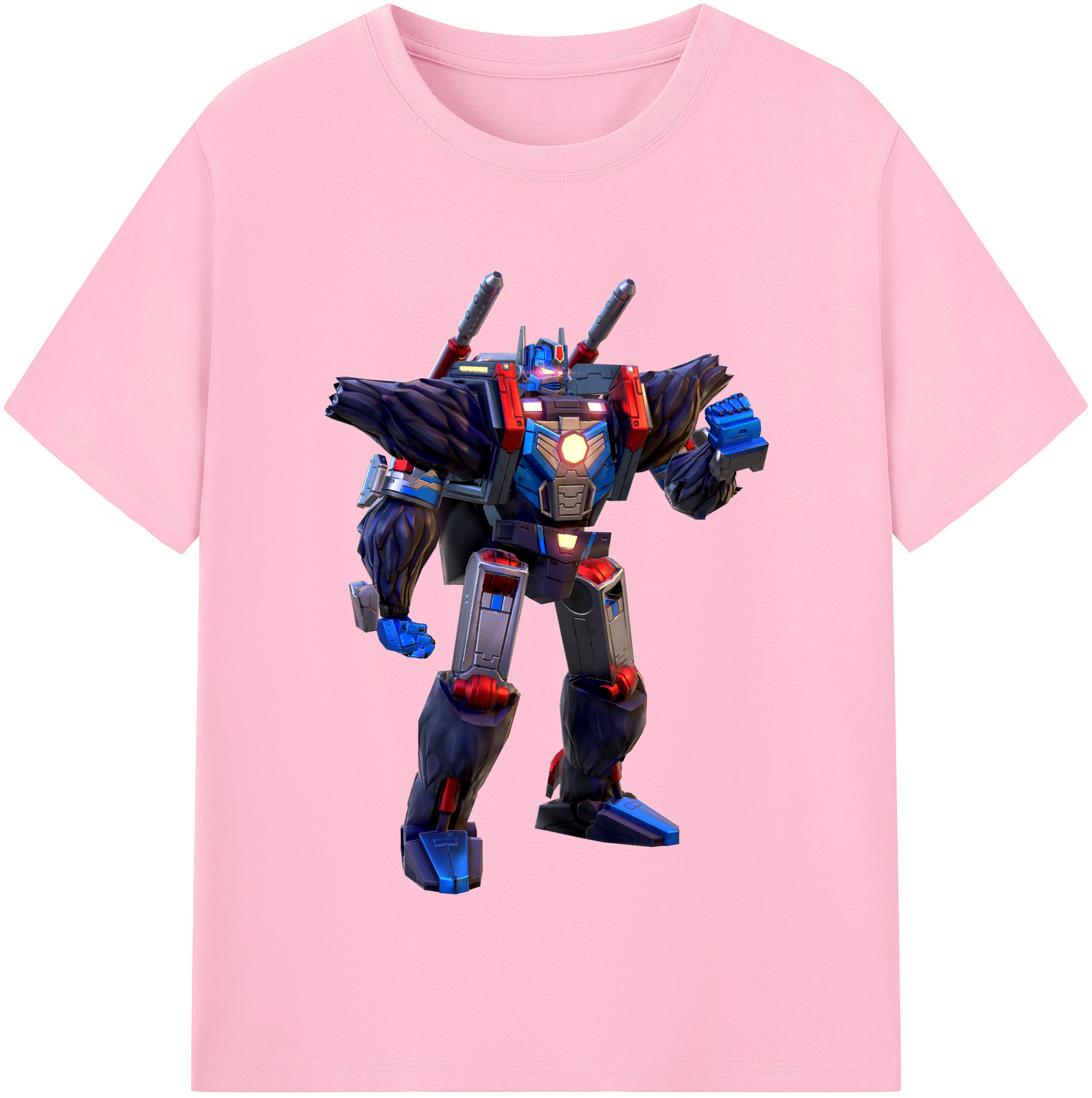 （画像用）  綿100％半袖Tシャツ（フロントプリント）