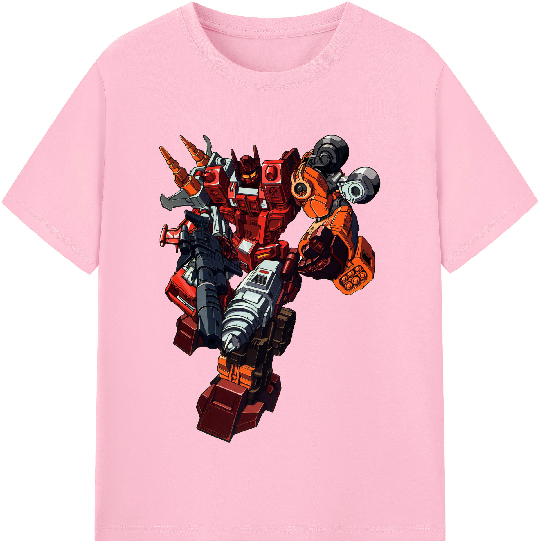 （画像用）  綿100％半袖Tシャツ（フロントプリント）
