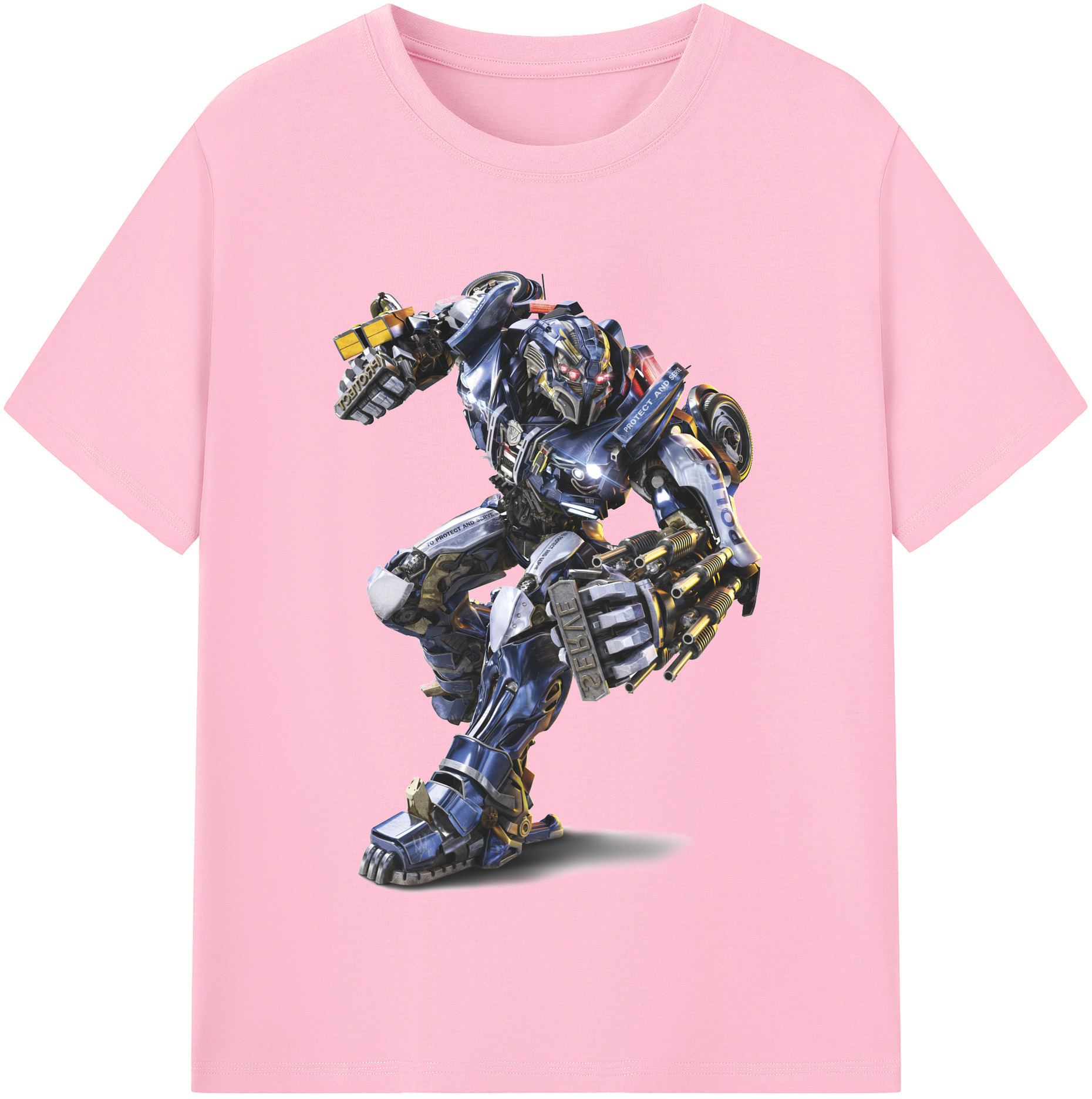 （画像用）  綿100％半袖Tシャツ（フロントプリント）