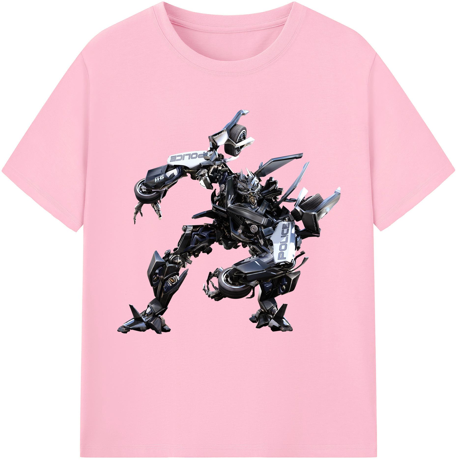 （画像用）  綿100％半袖Tシャツ（フロントプリント）