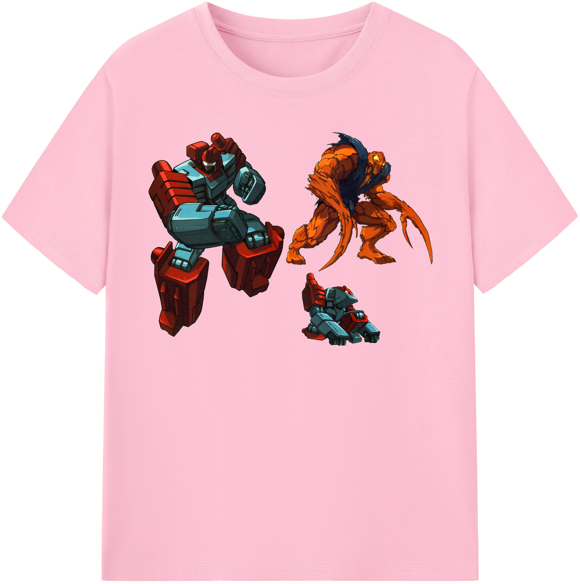 （画像用）  綿100％半袖Tシャツ（フロントプリント）