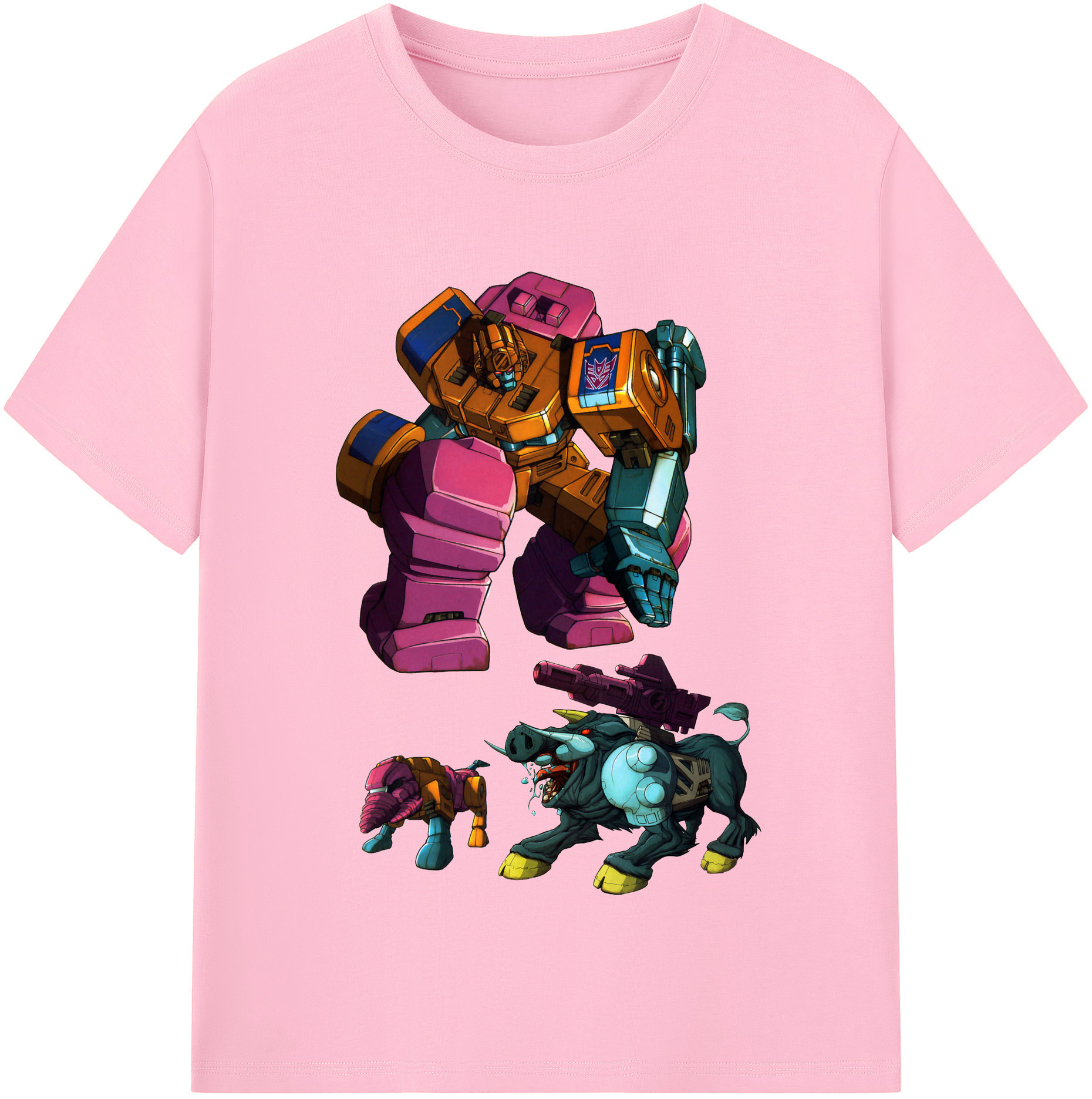 （画像用）  綿100％半袖Tシャツ（フロントプリント）