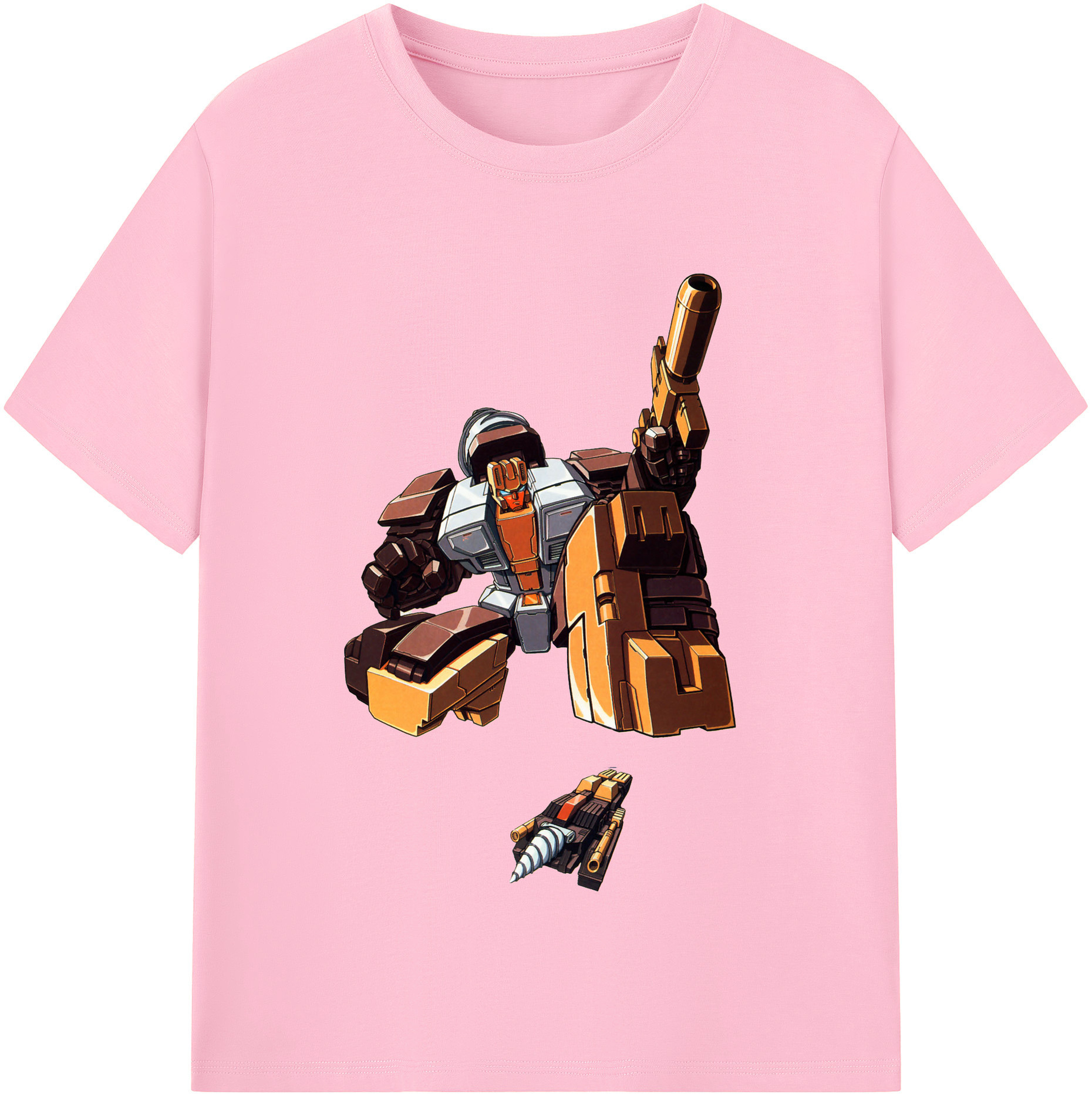 （画像用）  綿100％半袖Tシャツ（フロントプリント）