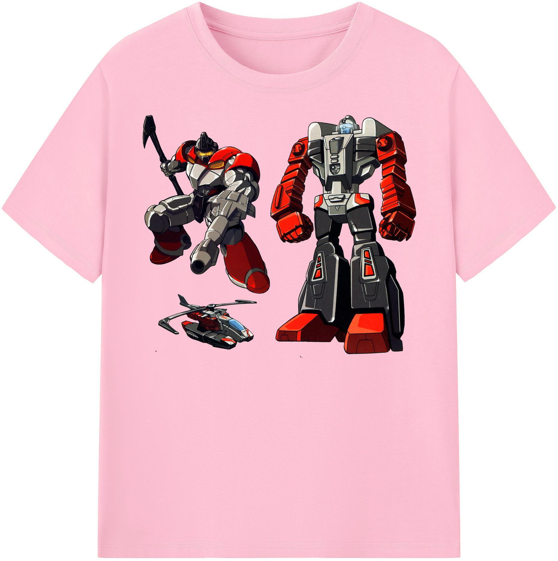 （画像用）  綿100％半袖Tシャツ（フロントプリント）