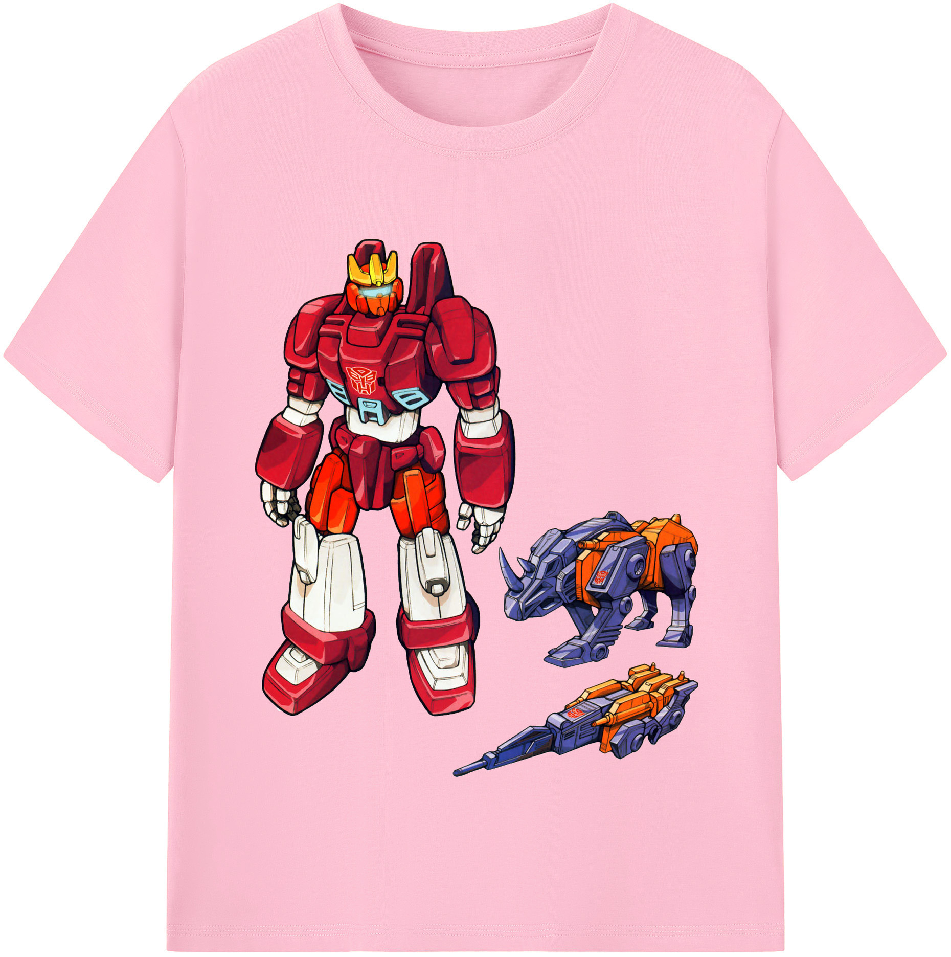 （画像用）  綿100％半袖Tシャツ（フロントプリント）