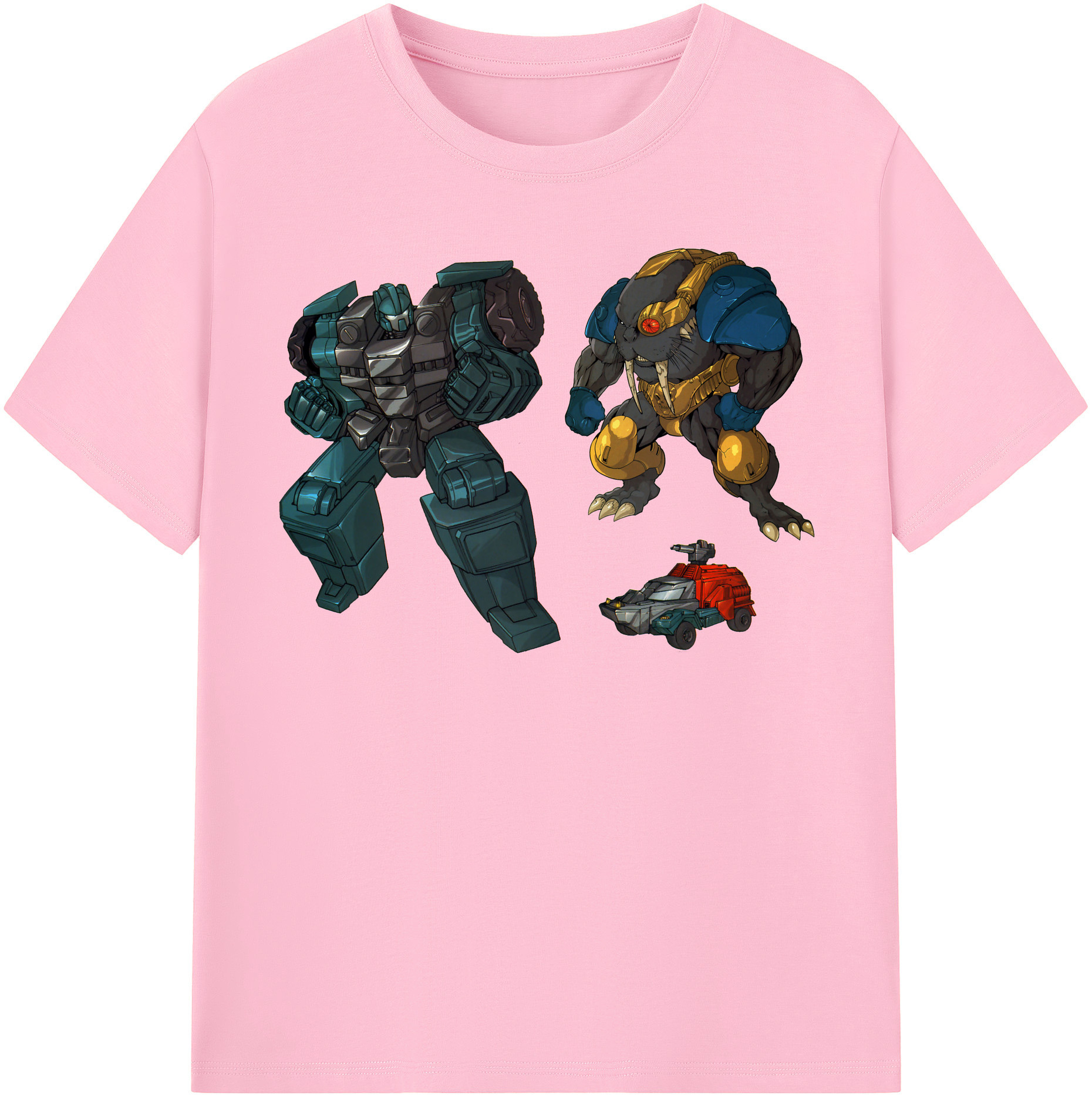 （画像用）  綿100％半袖Tシャツ（フロントプリント）
