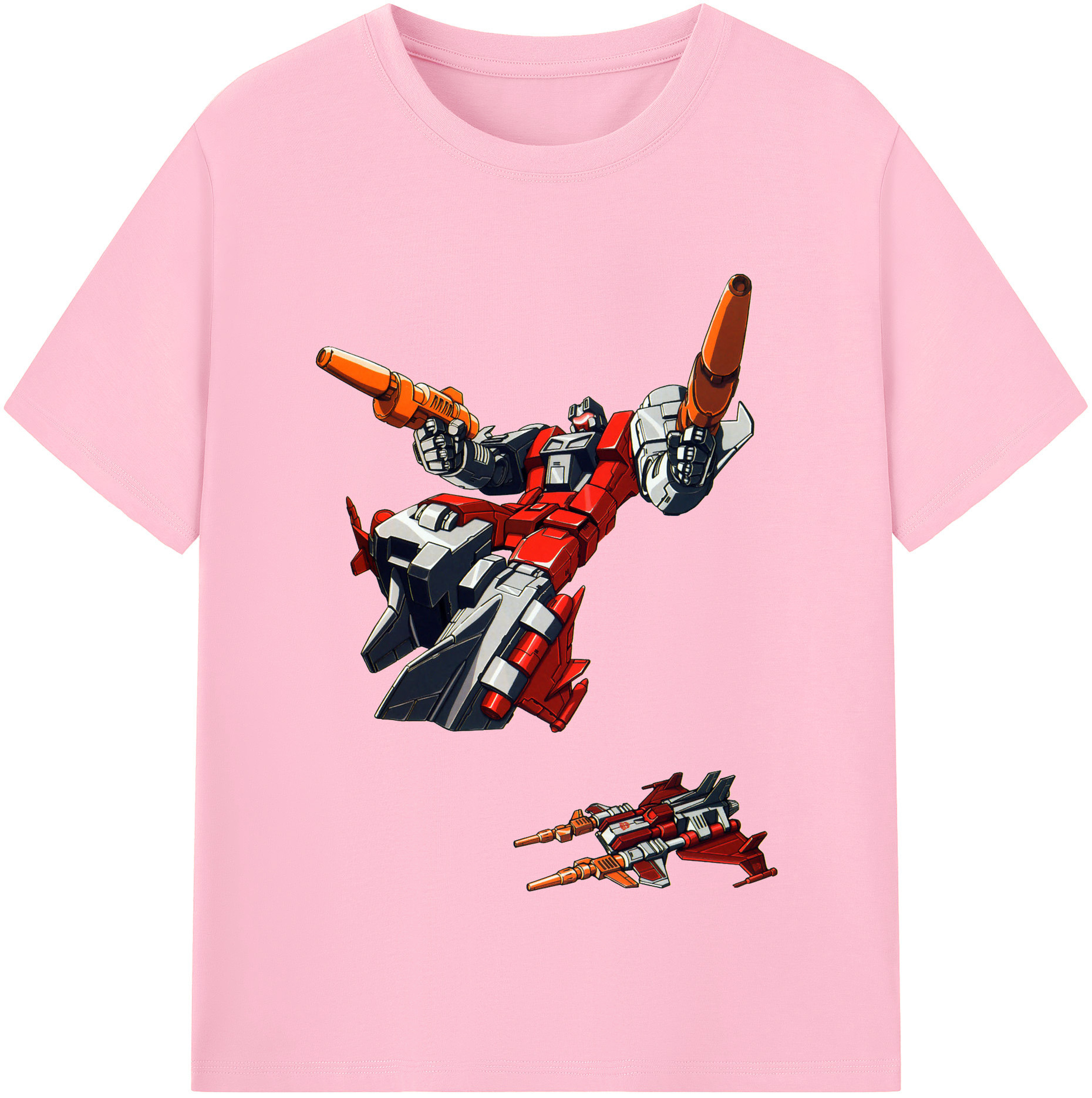 （画像用）  綿100％半袖Tシャツ（フロントプリント）