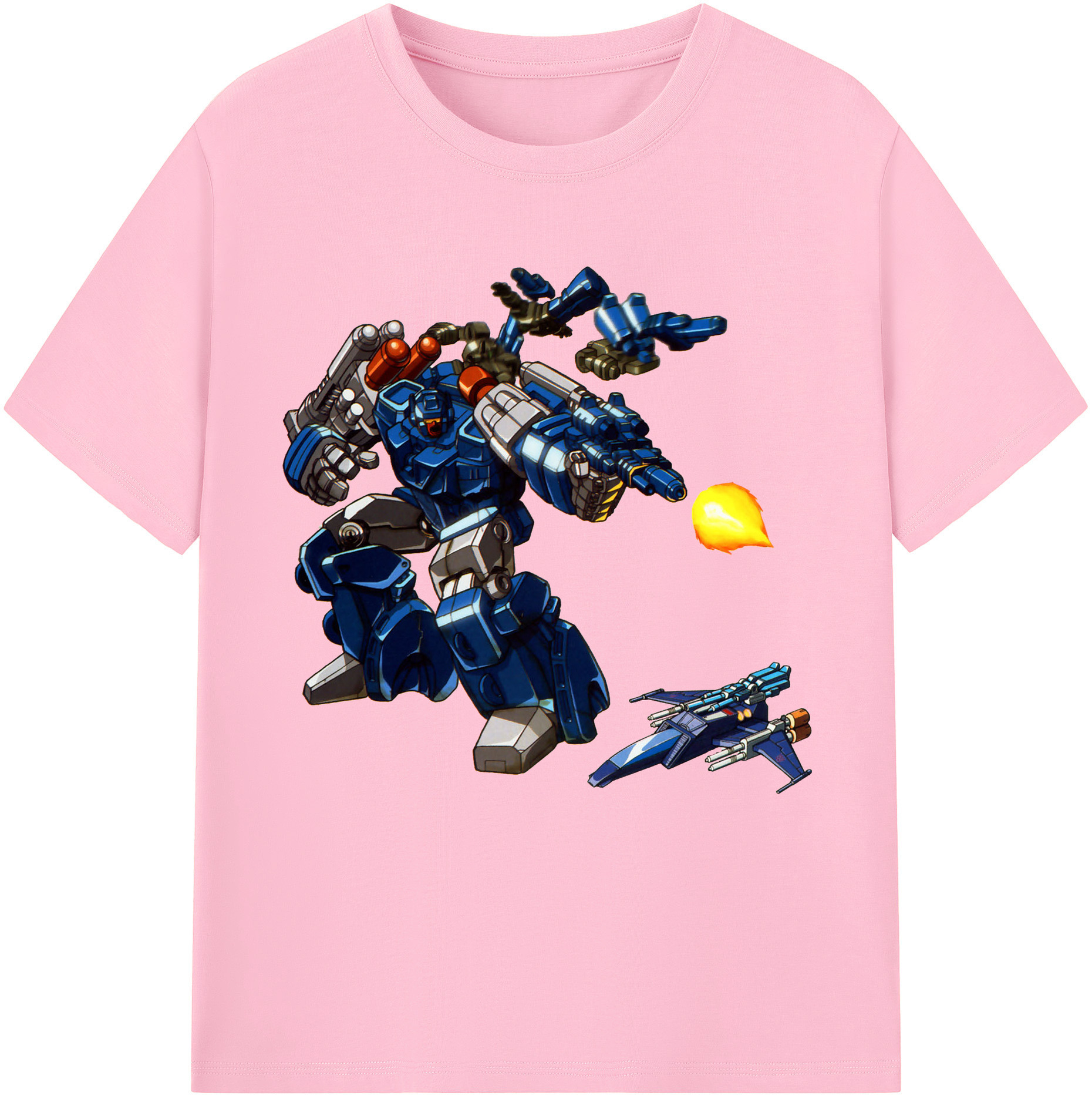 （画像用）  綿100％半袖Tシャツ（フロントプリント）