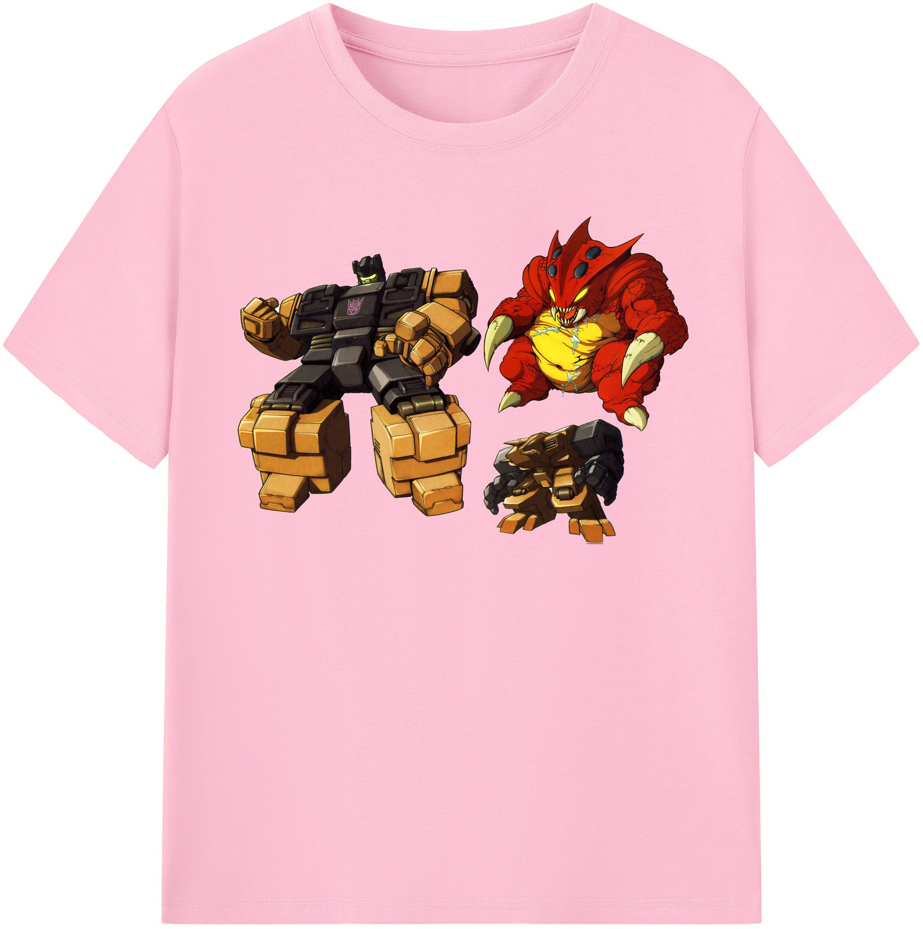 （画像用）  綿100％半袖Tシャツ（フロントプリント）