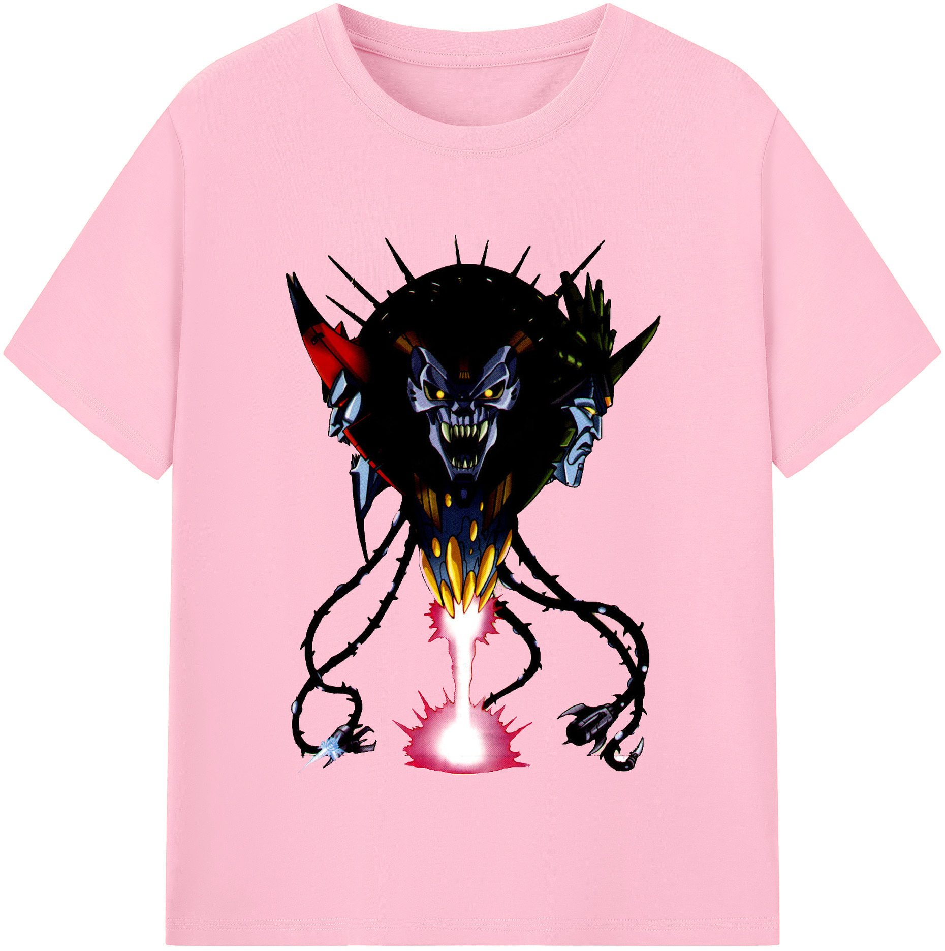 （画像用）  綿100％半袖Tシャツ（フロントプリント）