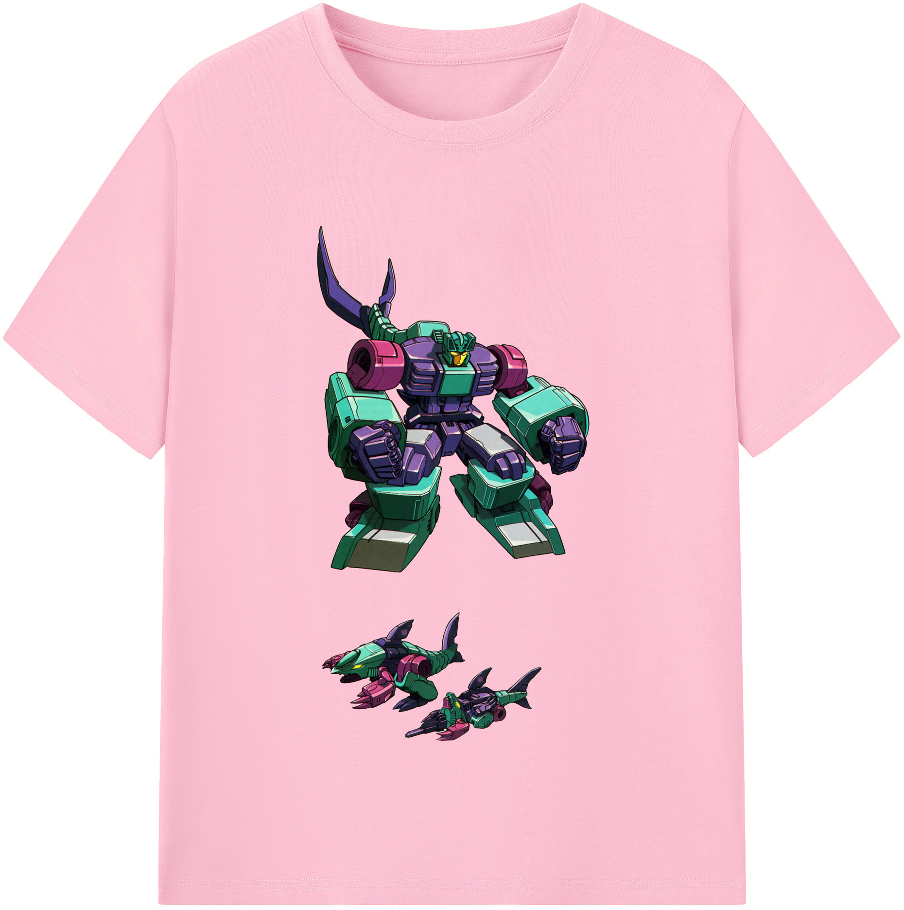 （画像用）  綿100％半袖Tシャツ（フロントプリント）