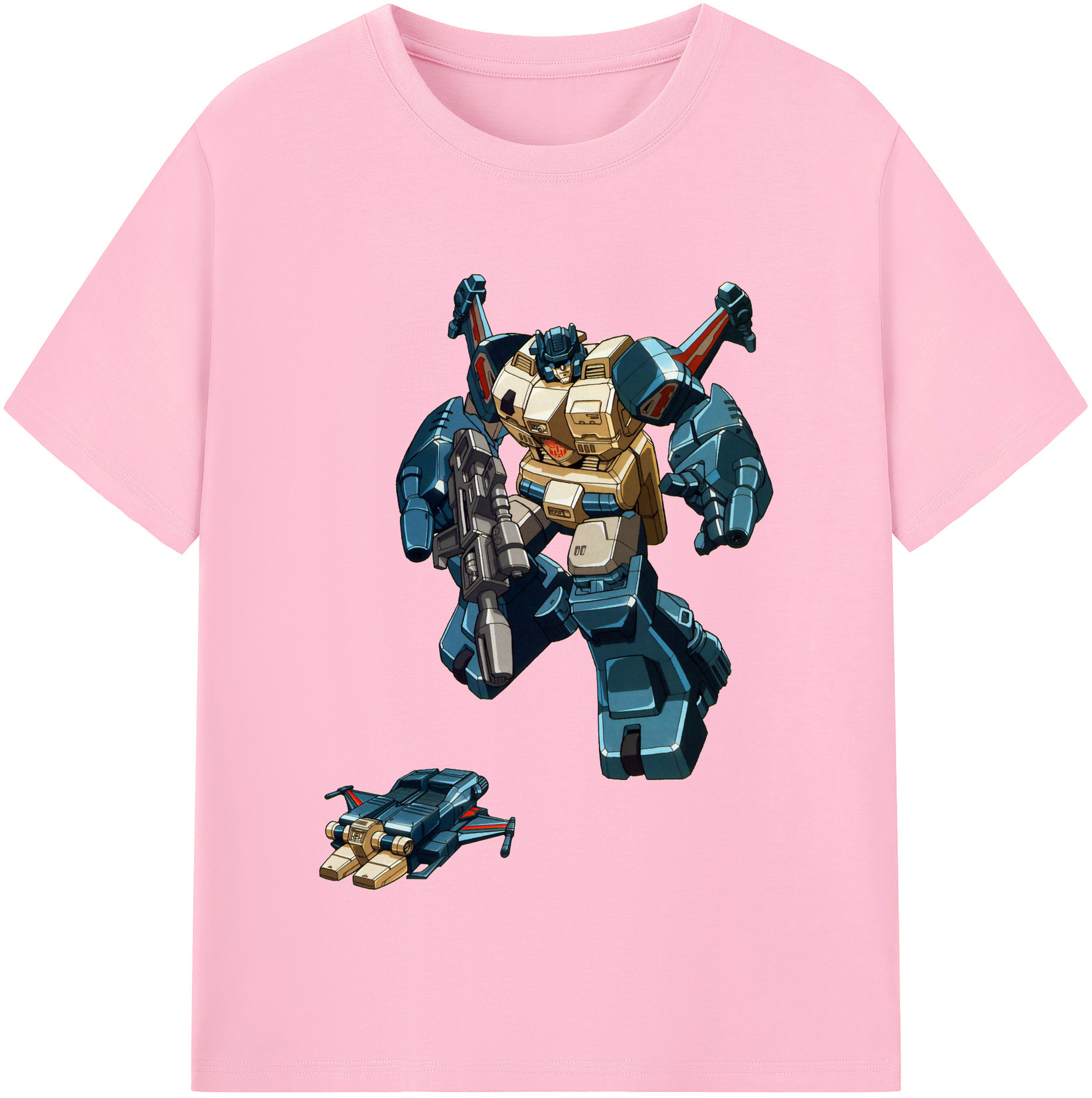（画像用）  綿100％半袖Tシャツ（フロントプリント）