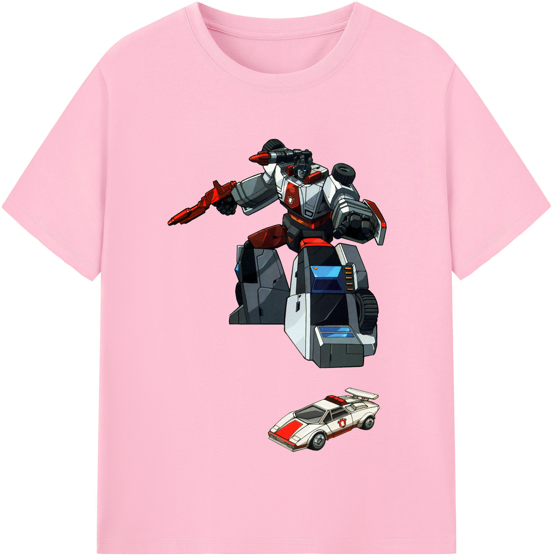（画像用）  綿100％半袖Tシャツ（フロントプリント）