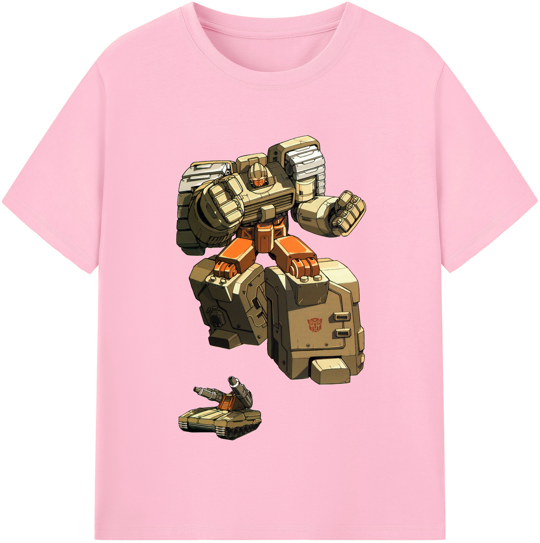 （画像用）  綿100％半袖Tシャツ（フロントプリント）