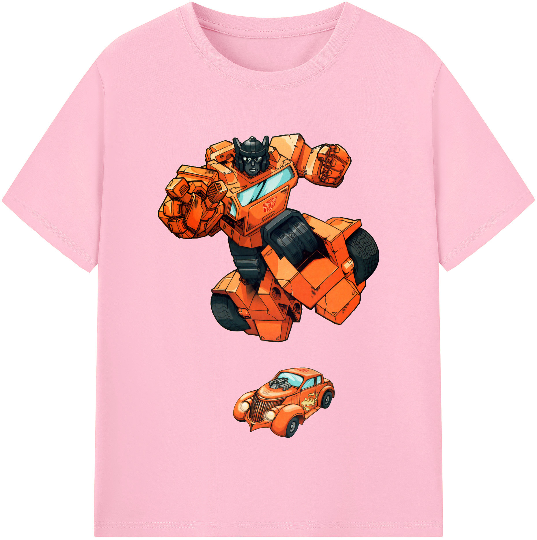 （画像用）  綿100％半袖Tシャツ（フロントプリント）