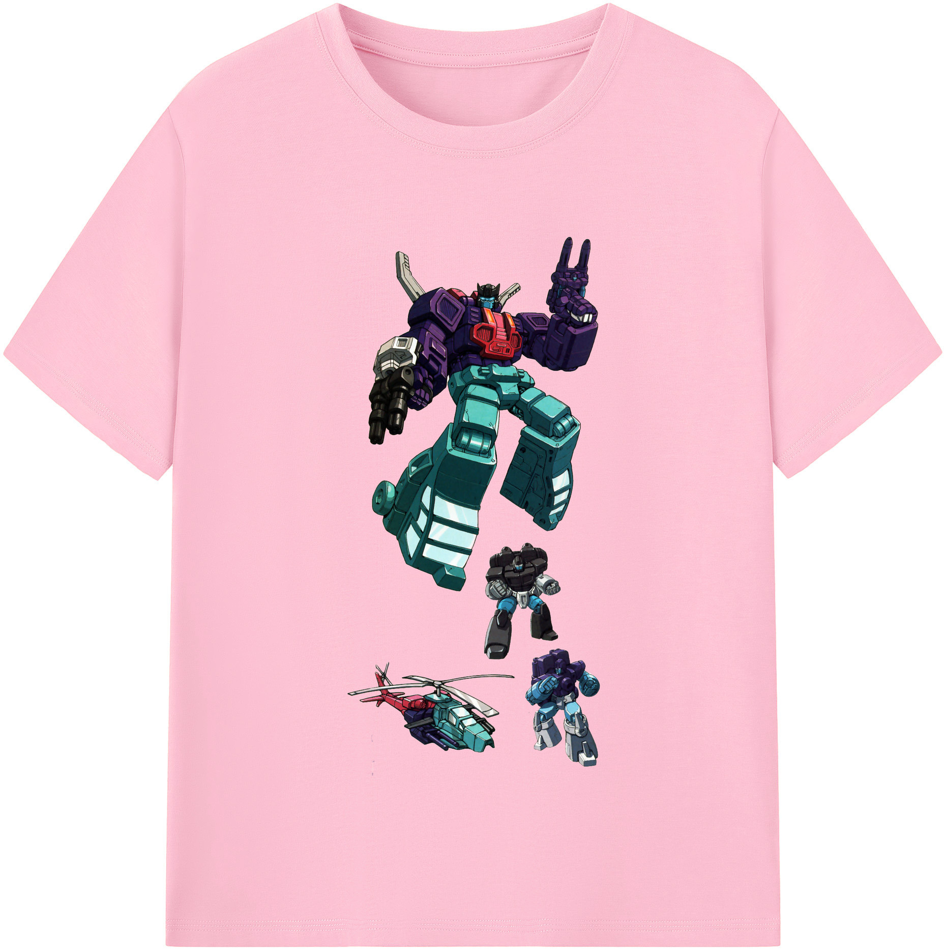 （画像用）  綿100％半袖Tシャツ（フロントプリント）