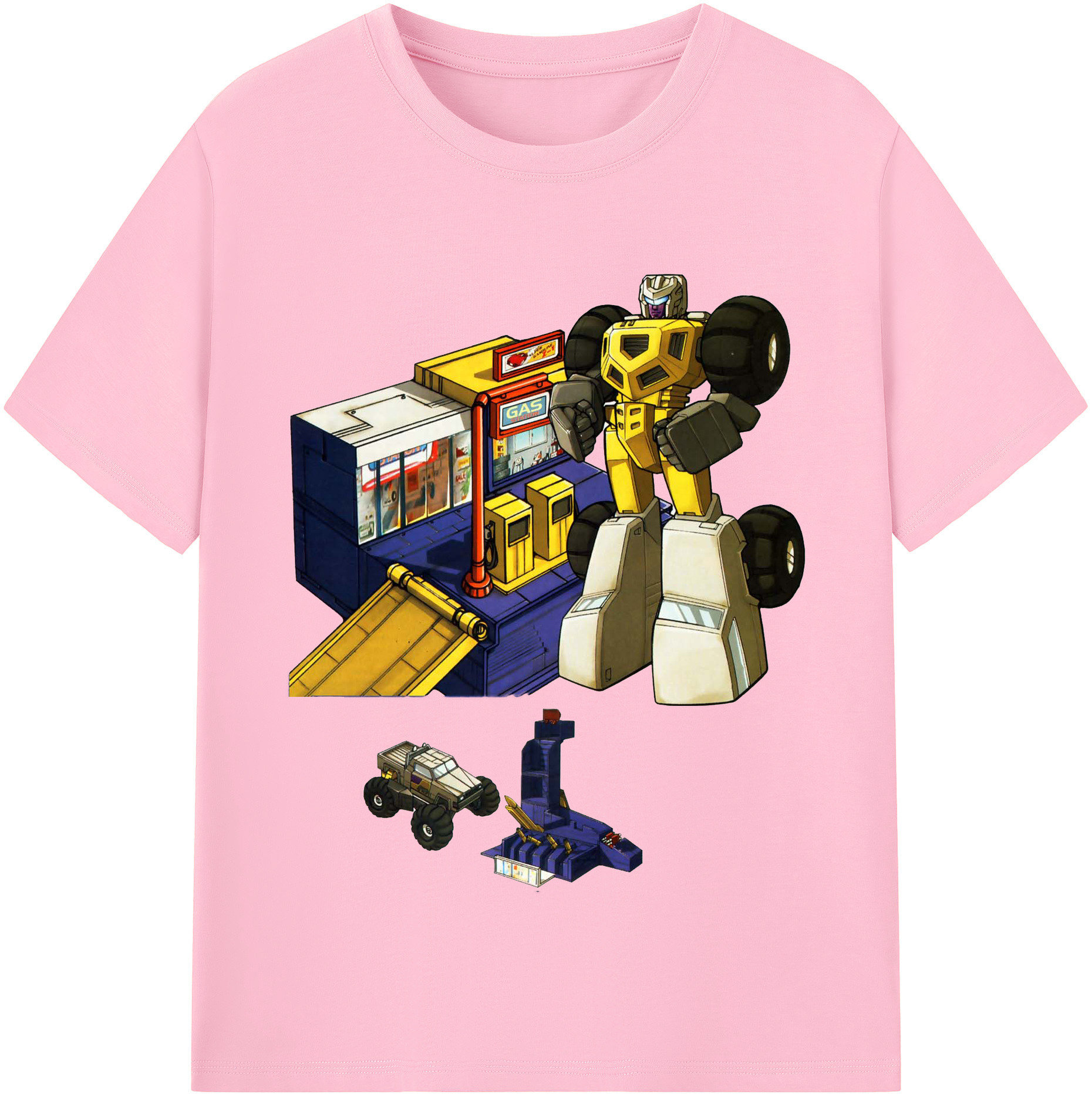 （画像用）  綿100％半袖Tシャツ（フロントプリント）