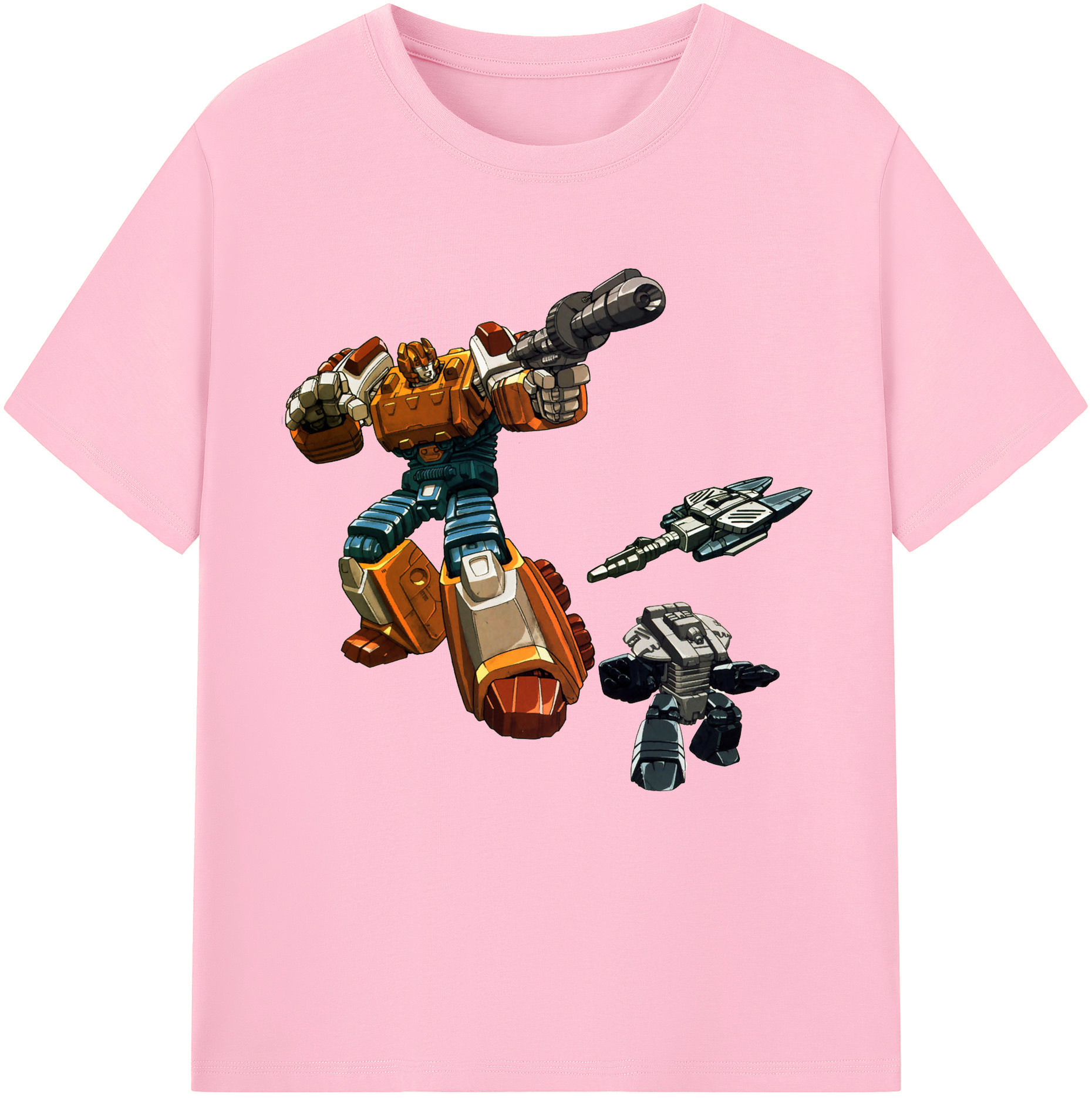 （画像用）  綿100％半袖Tシャツ（フロントプリント）