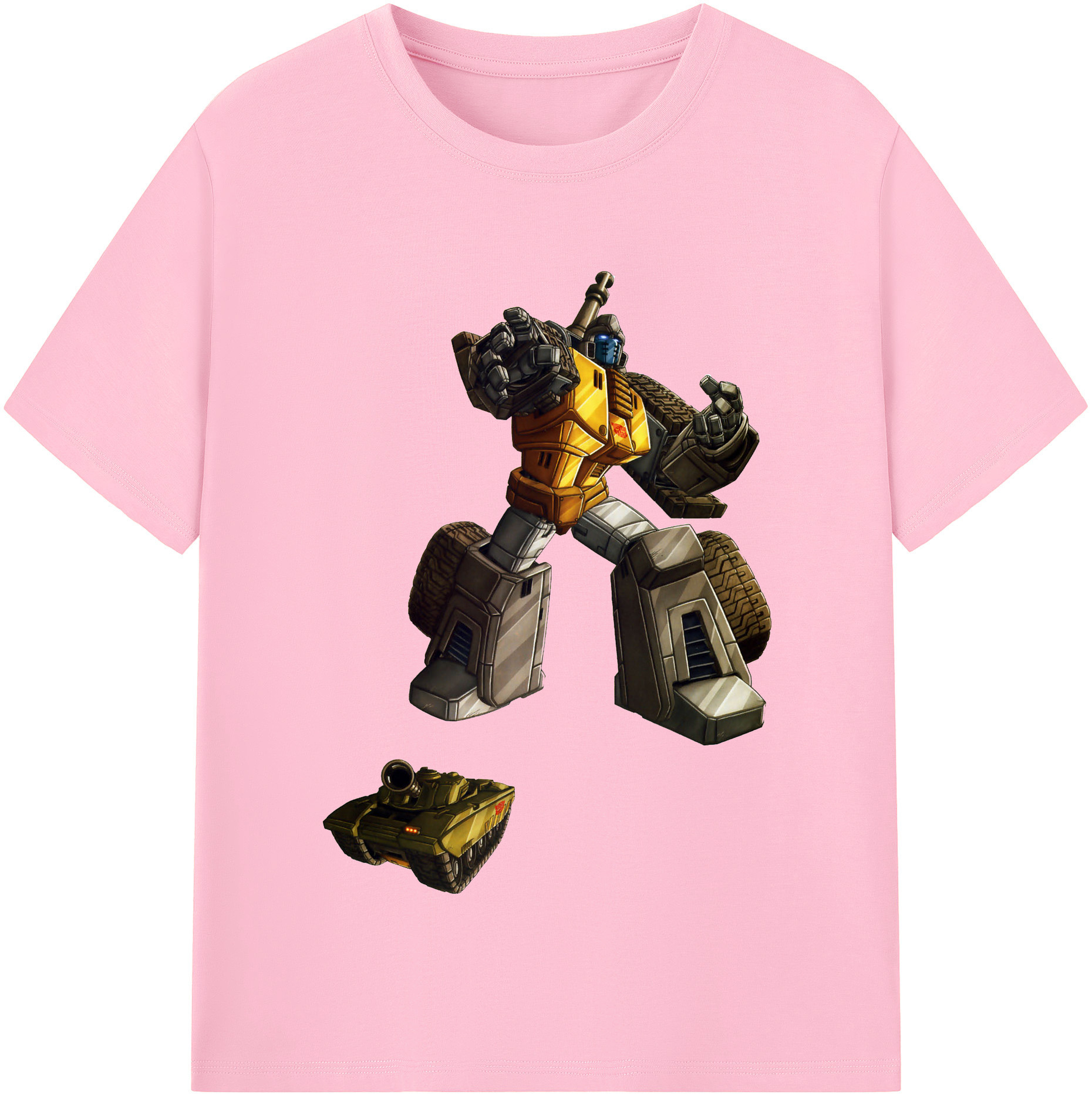（画像用）  綿100％半袖Tシャツ（フロントプリント）