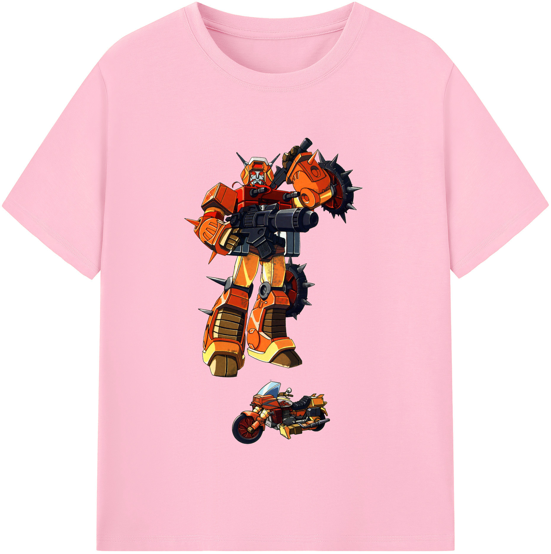 （画像用）  綿100％半袖Tシャツ（フロントプリント）