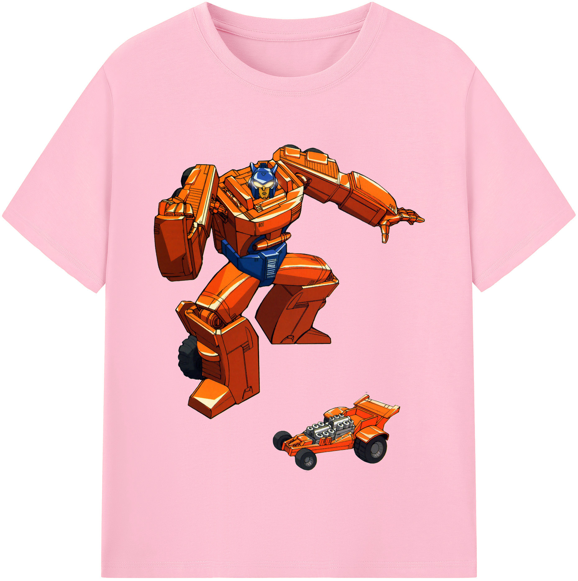 （画像用）  綿100％半袖Tシャツ（フロントプリント）
