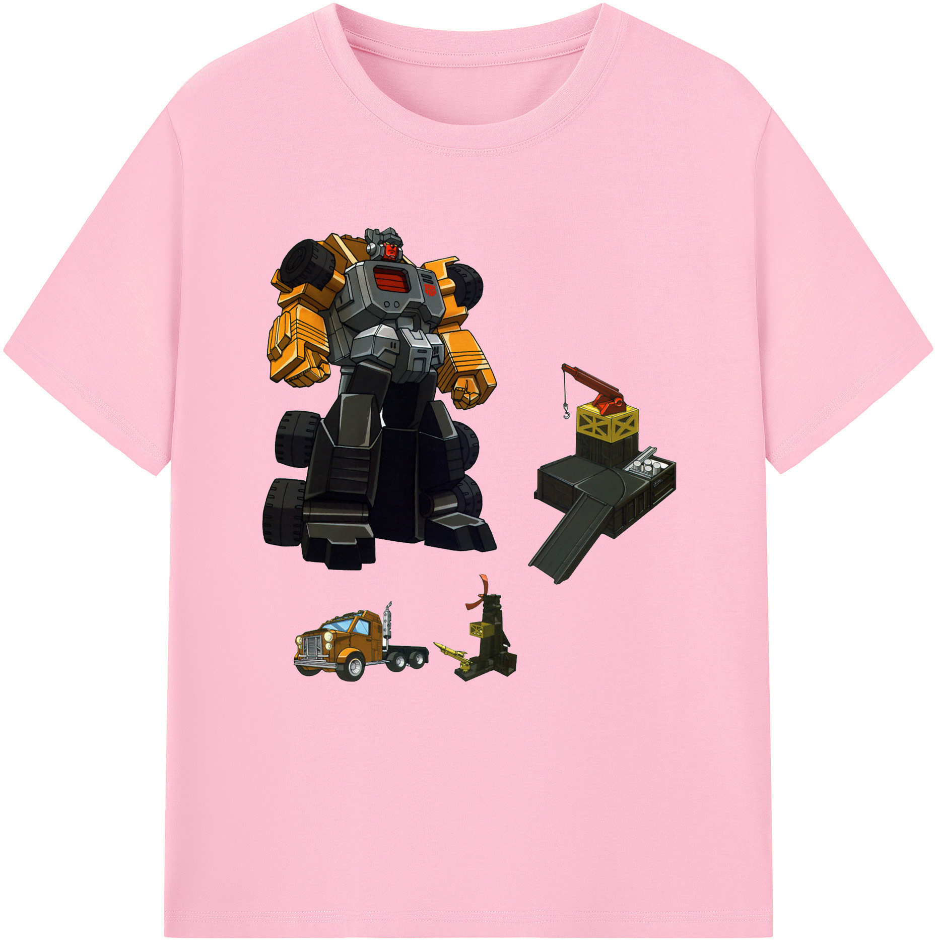 （画像用）  綿100％半袖Tシャツ（フロントプリント）