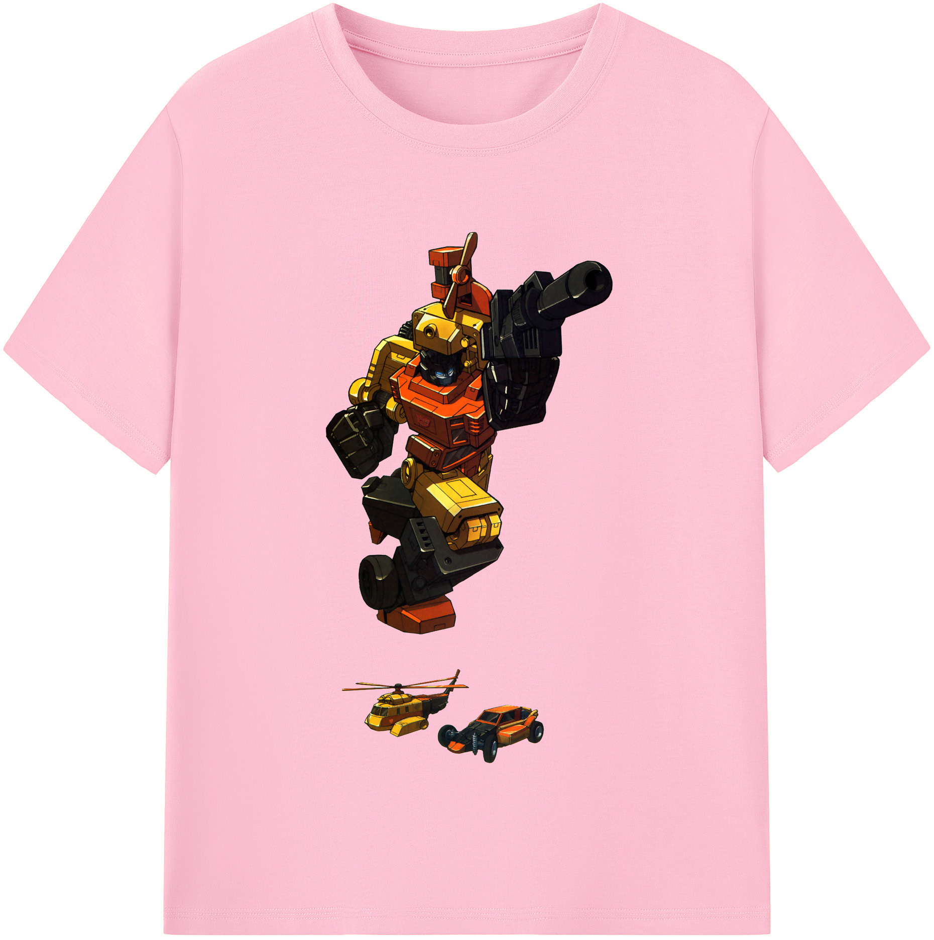 （画像用）  綿100％半袖Tシャツ（フロントプリント）