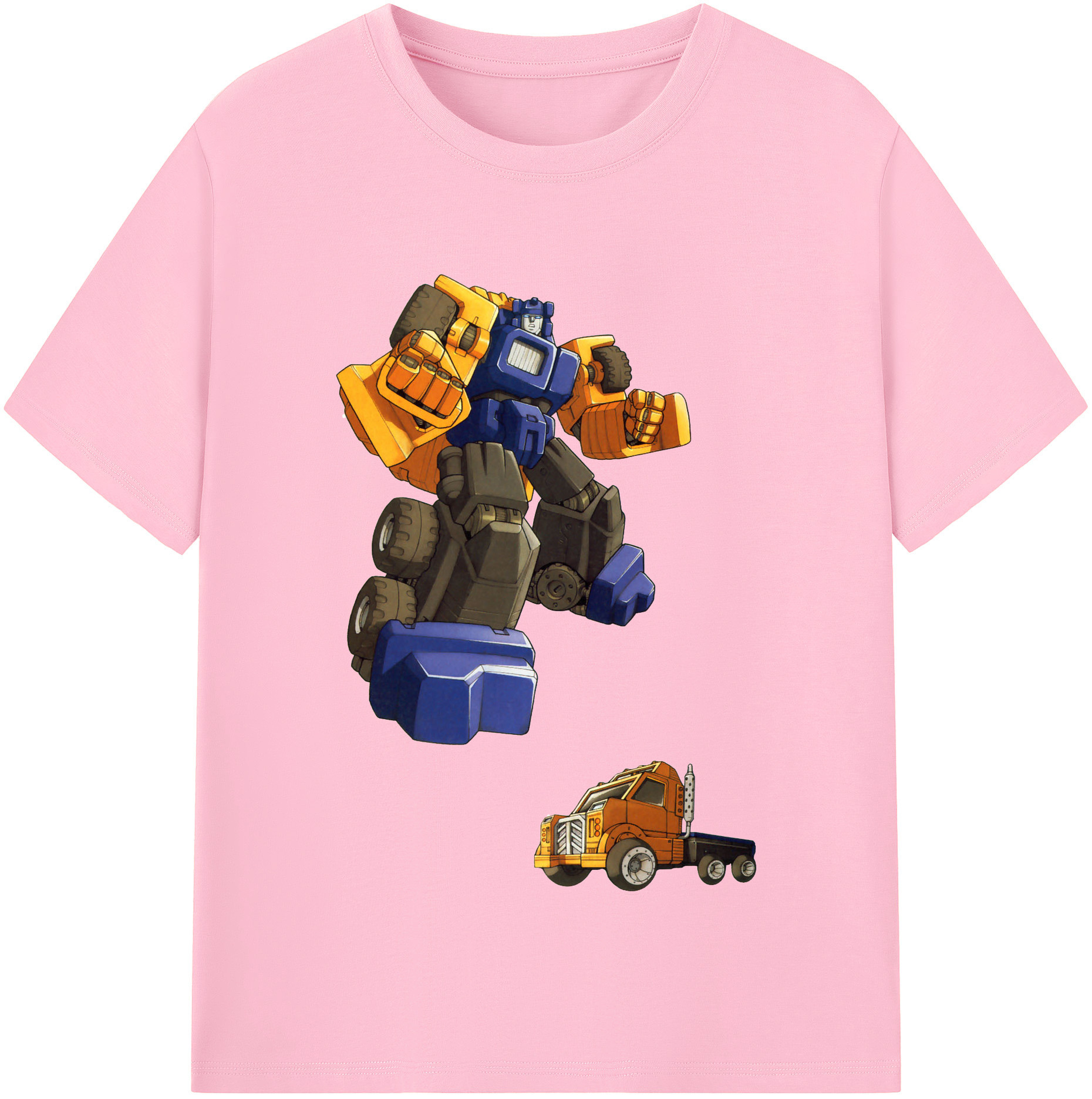 （画像用）  綿100％半袖Tシャツ（フロントプリント）