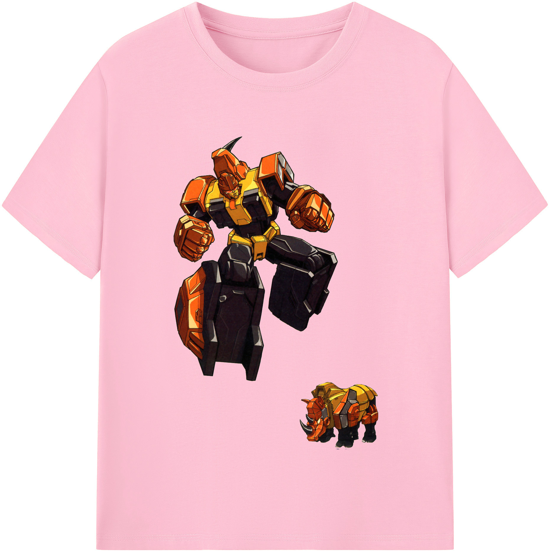 （画像用）  綿100％半袖Tシャツ（フロントプリント）