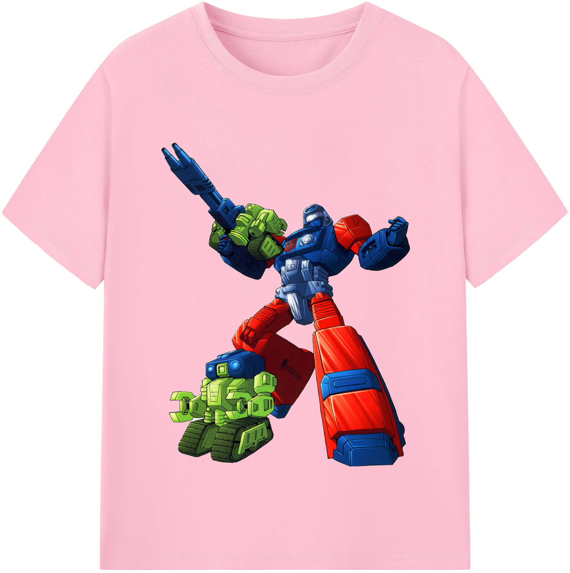 （画像用）  綿100％半袖Tシャツ（フロントプリント）
