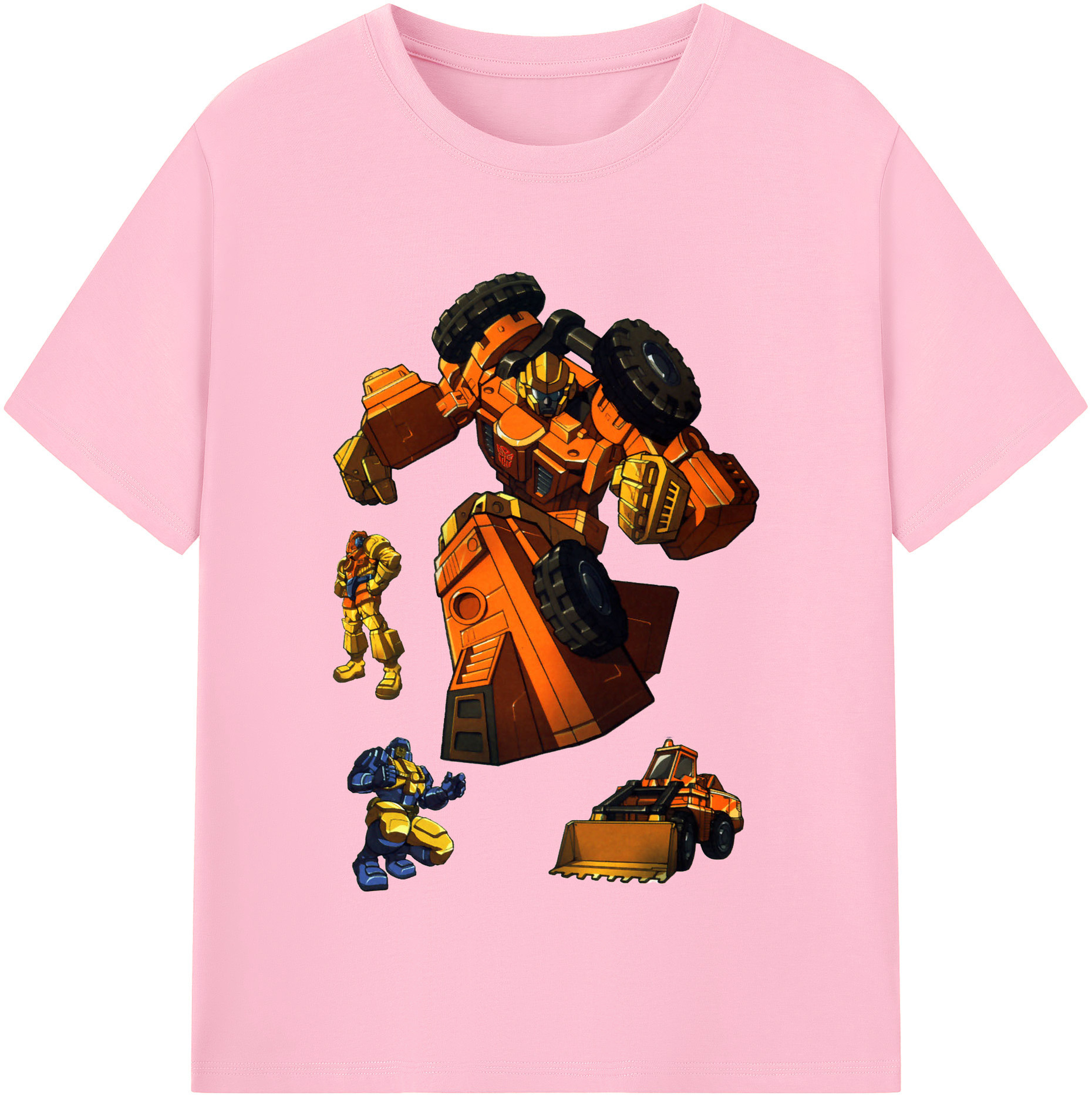 （画像用）  綿100％半袖Tシャツ（フロントプリント）