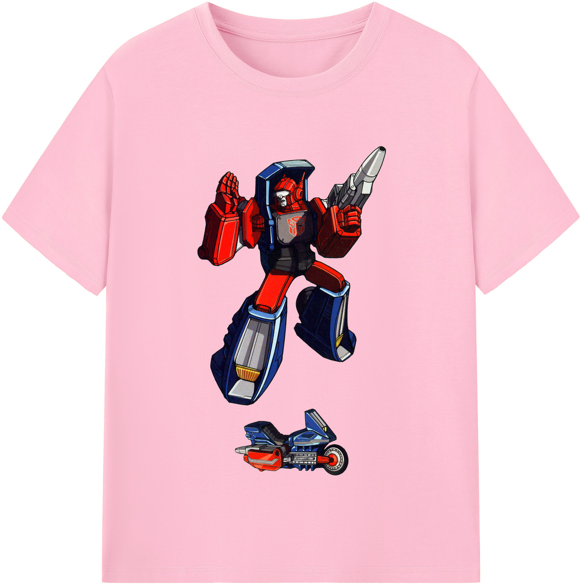 （画像用）  綿100％半袖Tシャツ（フロントプリント）