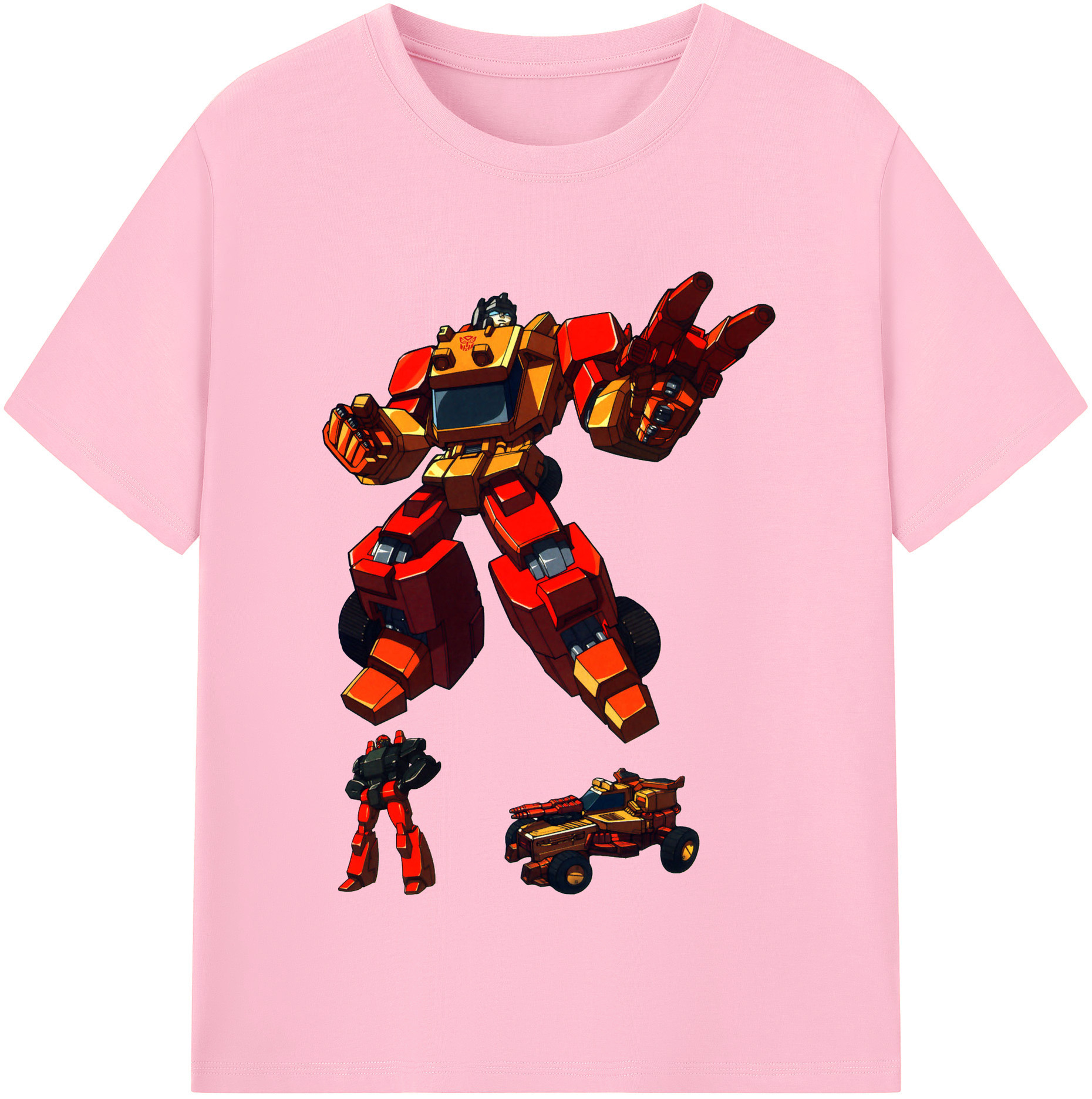 （画像用）  綿100％半袖Tシャツ（フロントプリント）