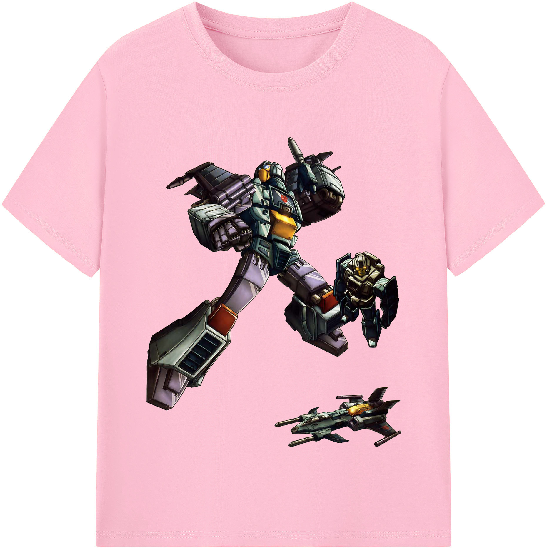 （画像用）  綿100％半袖Tシャツ（フロントプリント）