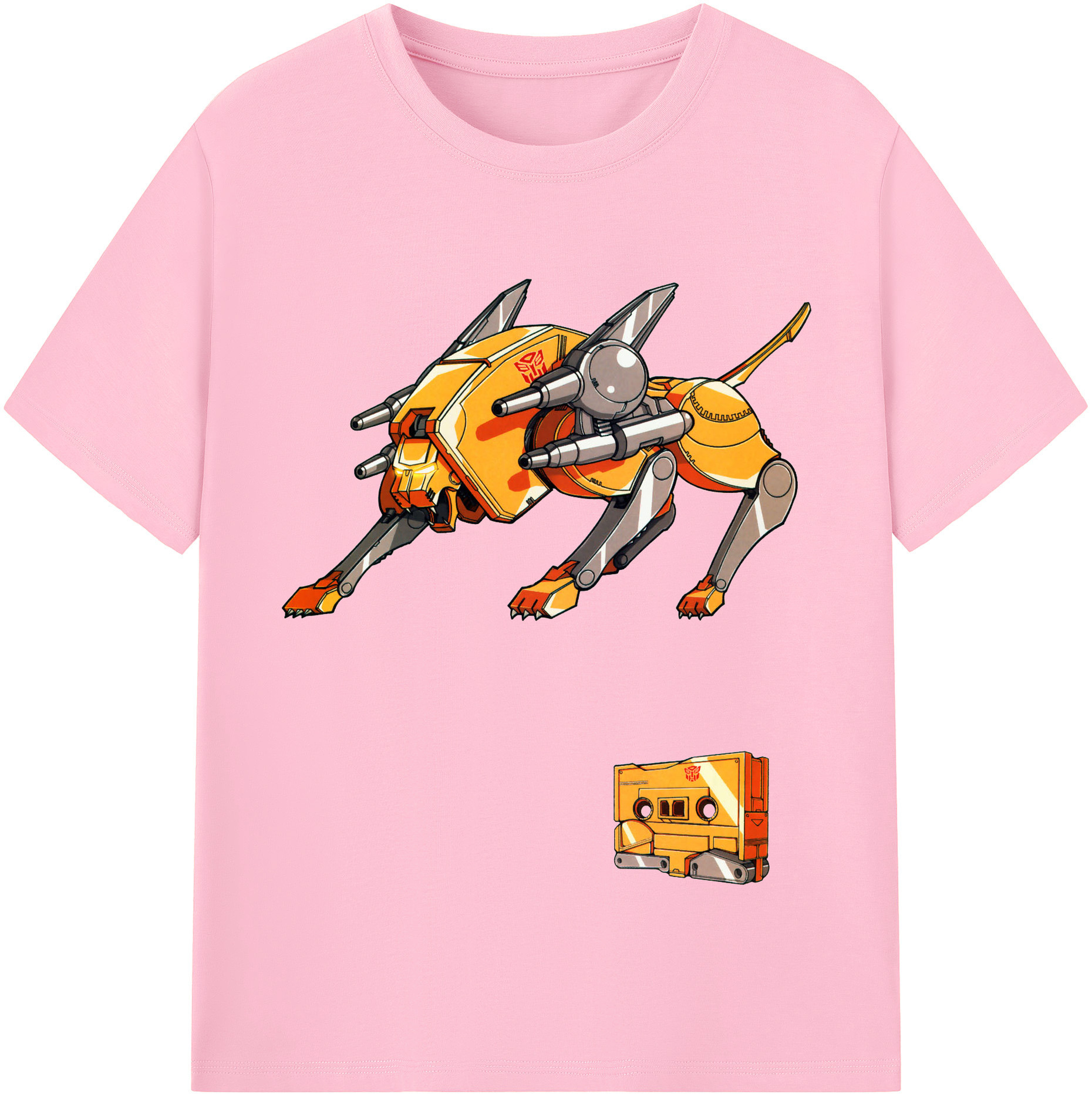 （画像用）  綿100％半袖Tシャツ（フロントプリント）