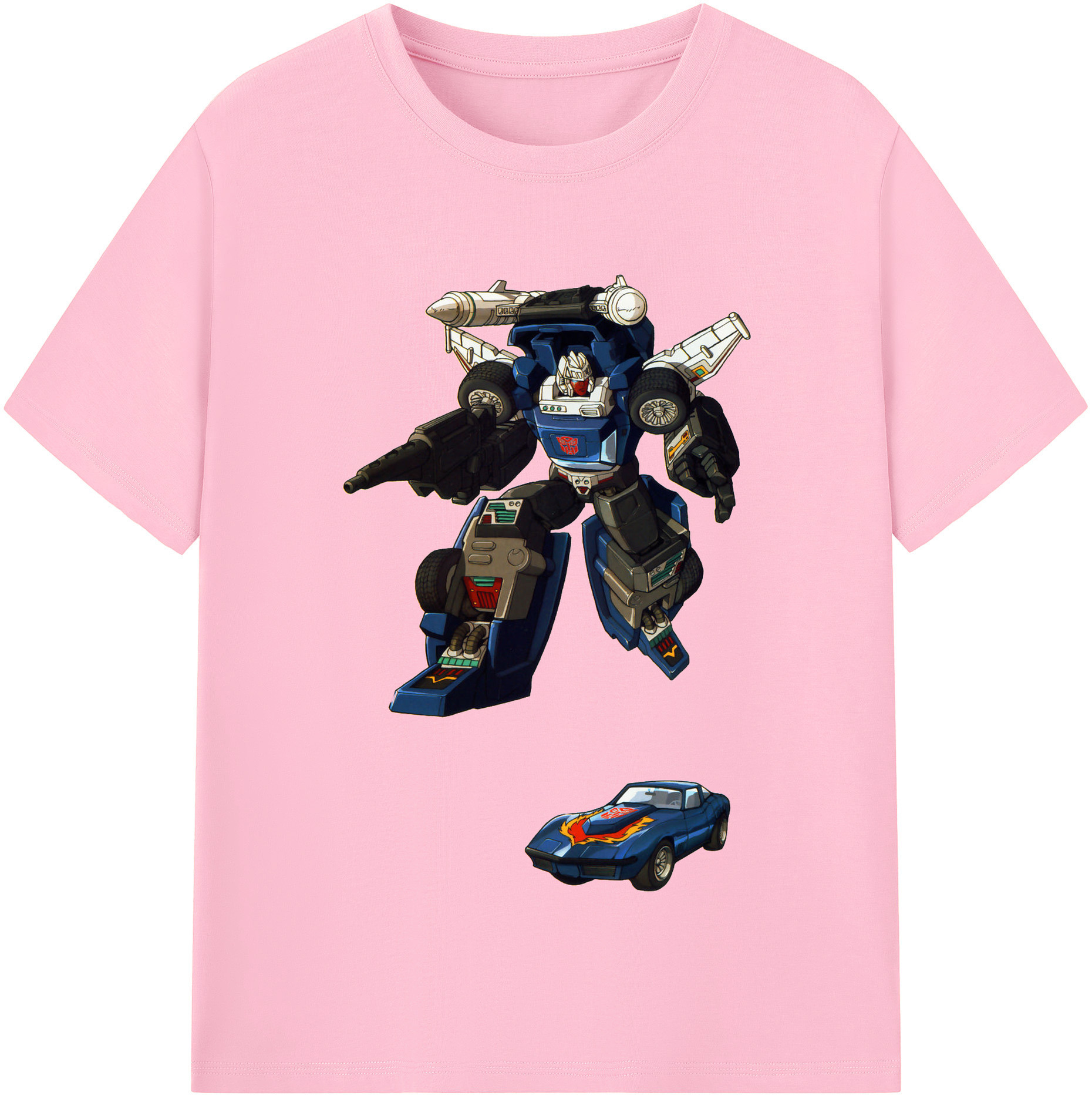 （画像用）  綿100％半袖Tシャツ（フロントプリント）