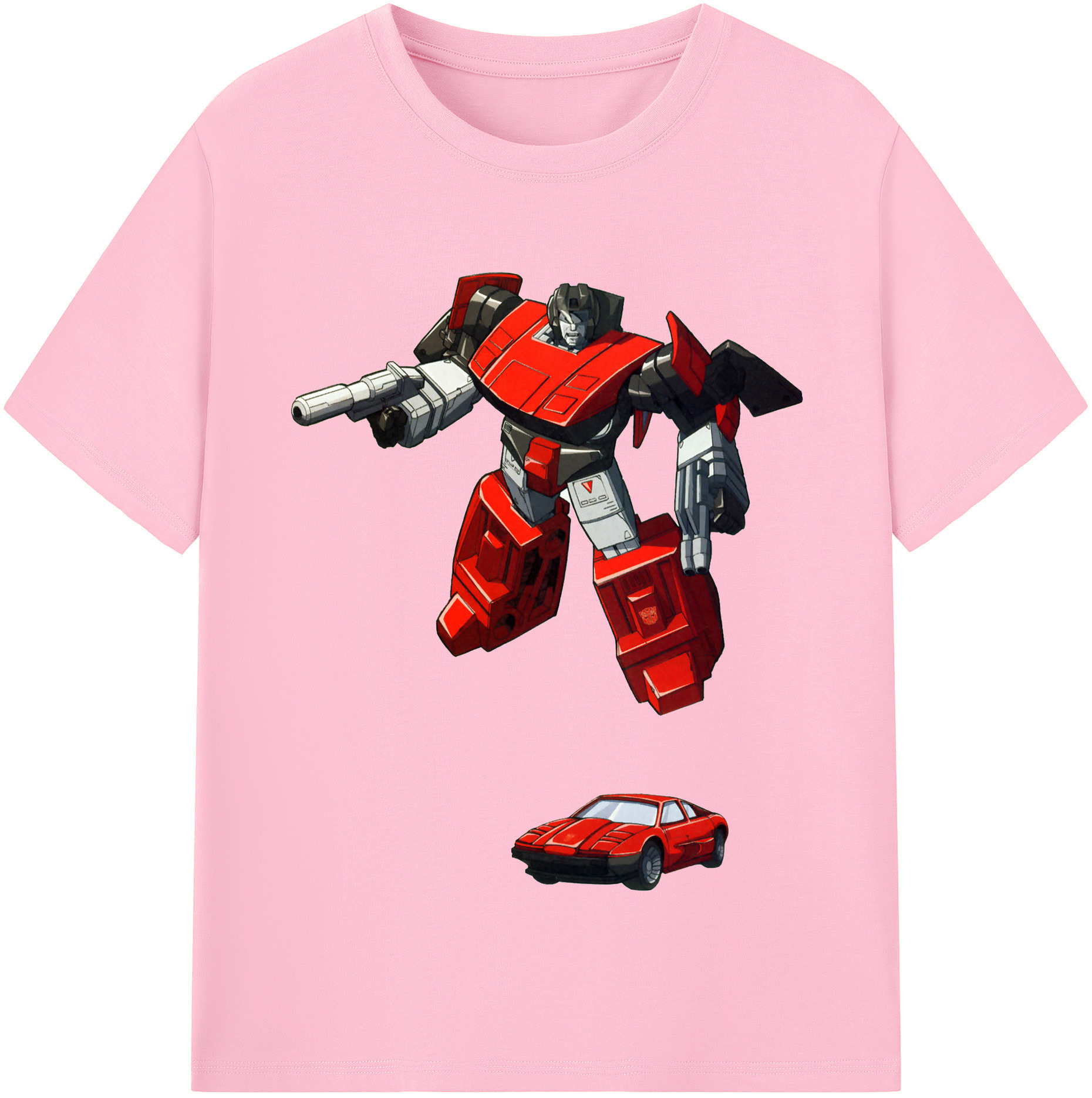 （画像用）  綿100％半袖Tシャツ（フロントプリント）
