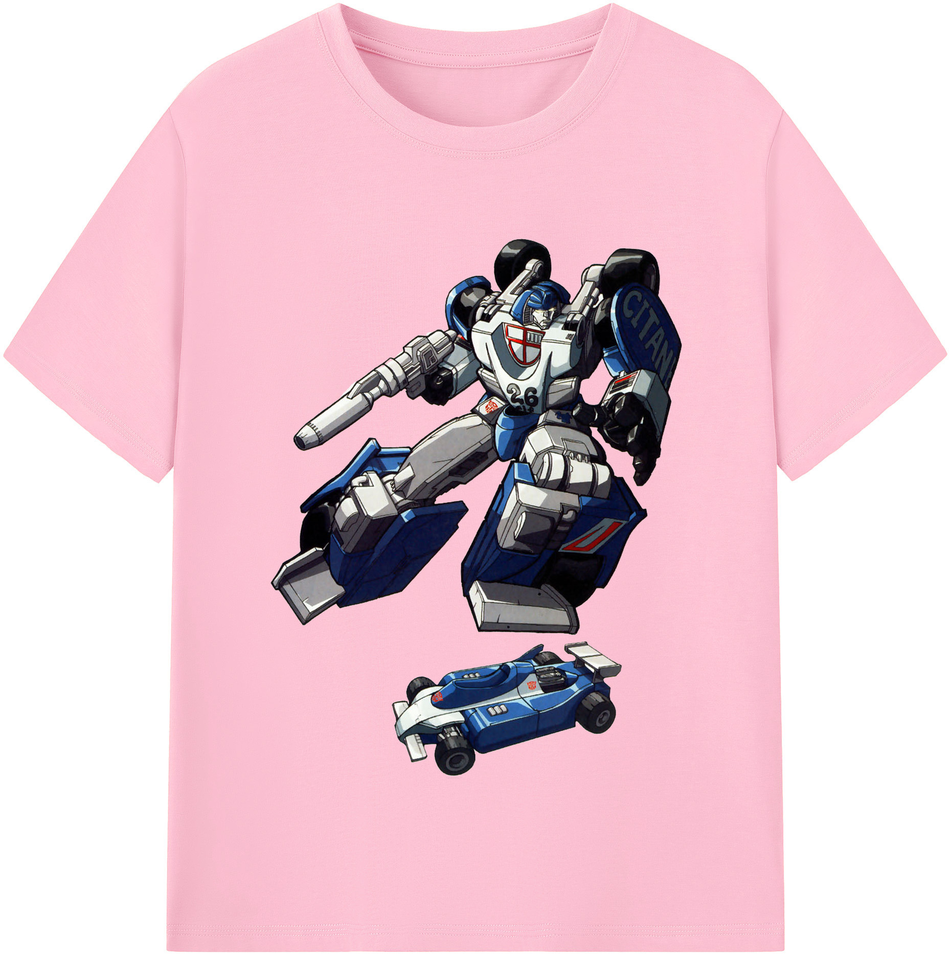 （画像用）  綿100％半袖Tシャツ（フロントプリント）