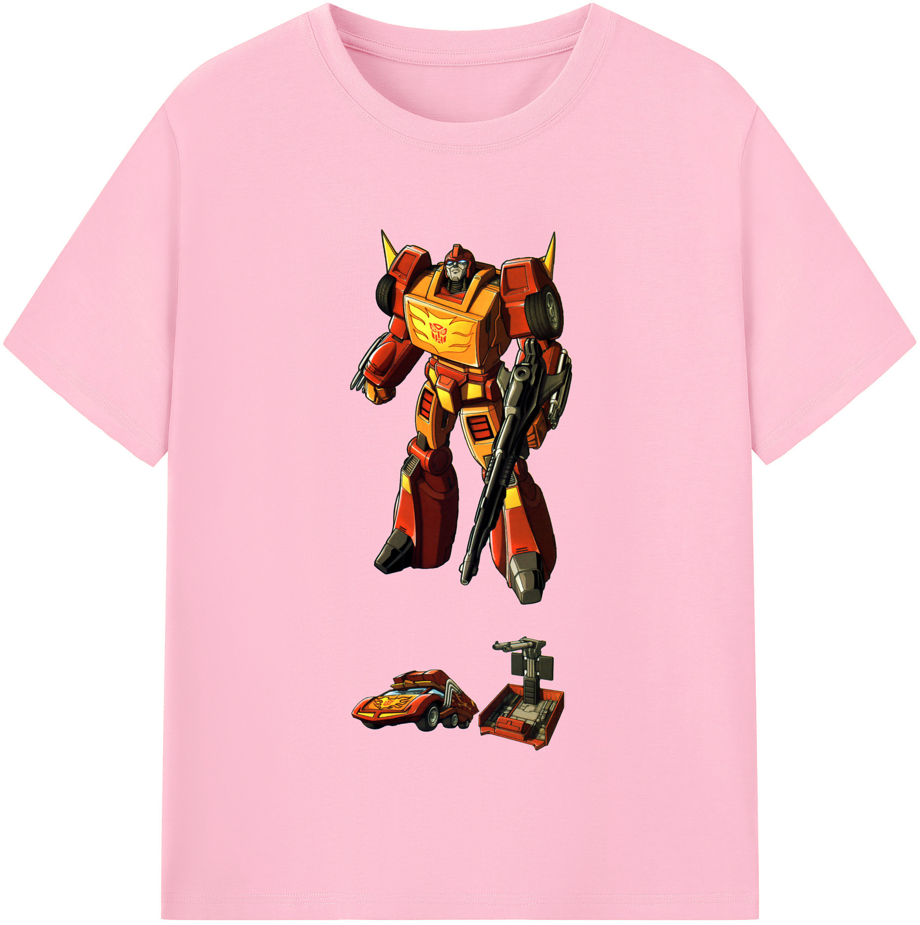 （画像用）  綿100％半袖Tシャツ（フロントプリント）
