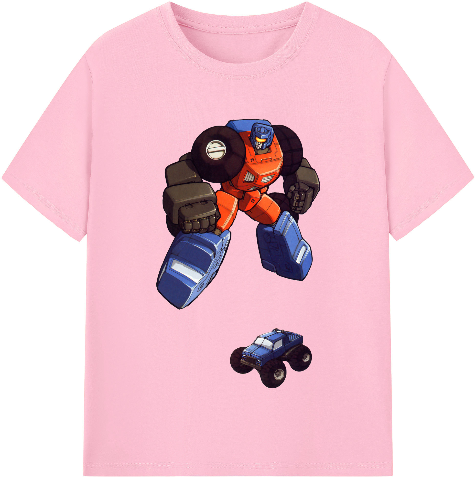 （画像用）  綿100％半袖Tシャツ（フロントプリント）