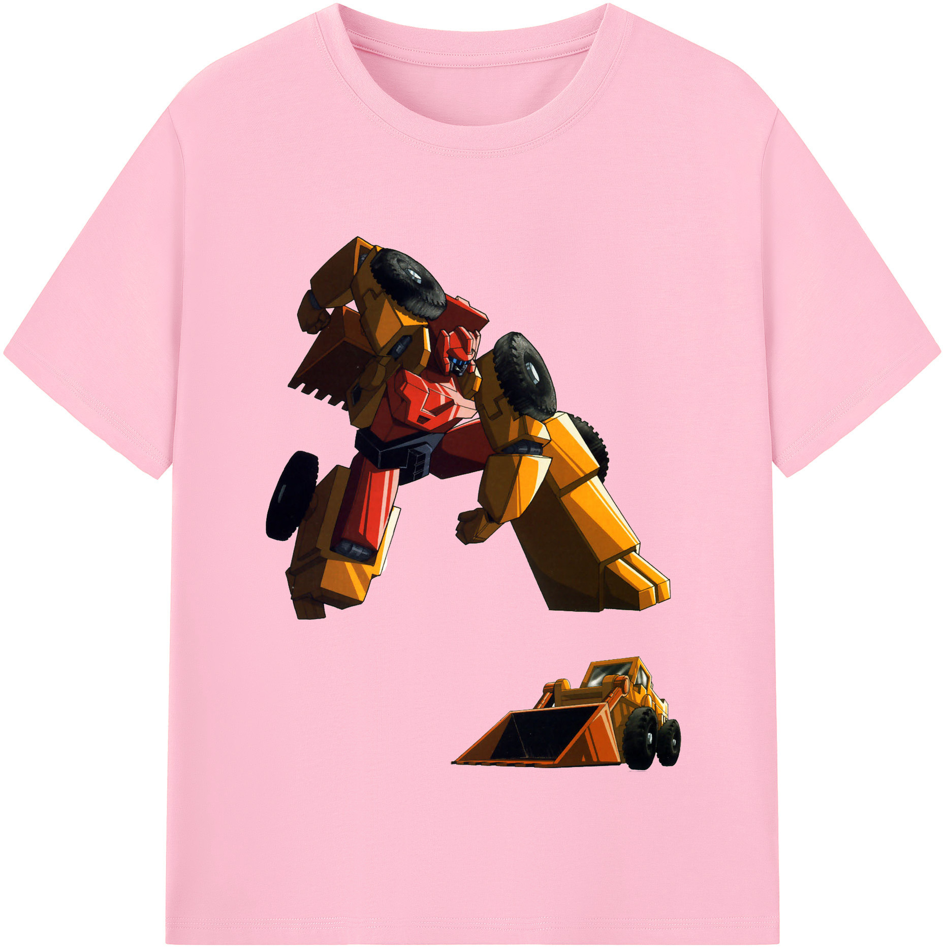 （画像用）  綿100％半袖Tシャツ（フロントプリント）