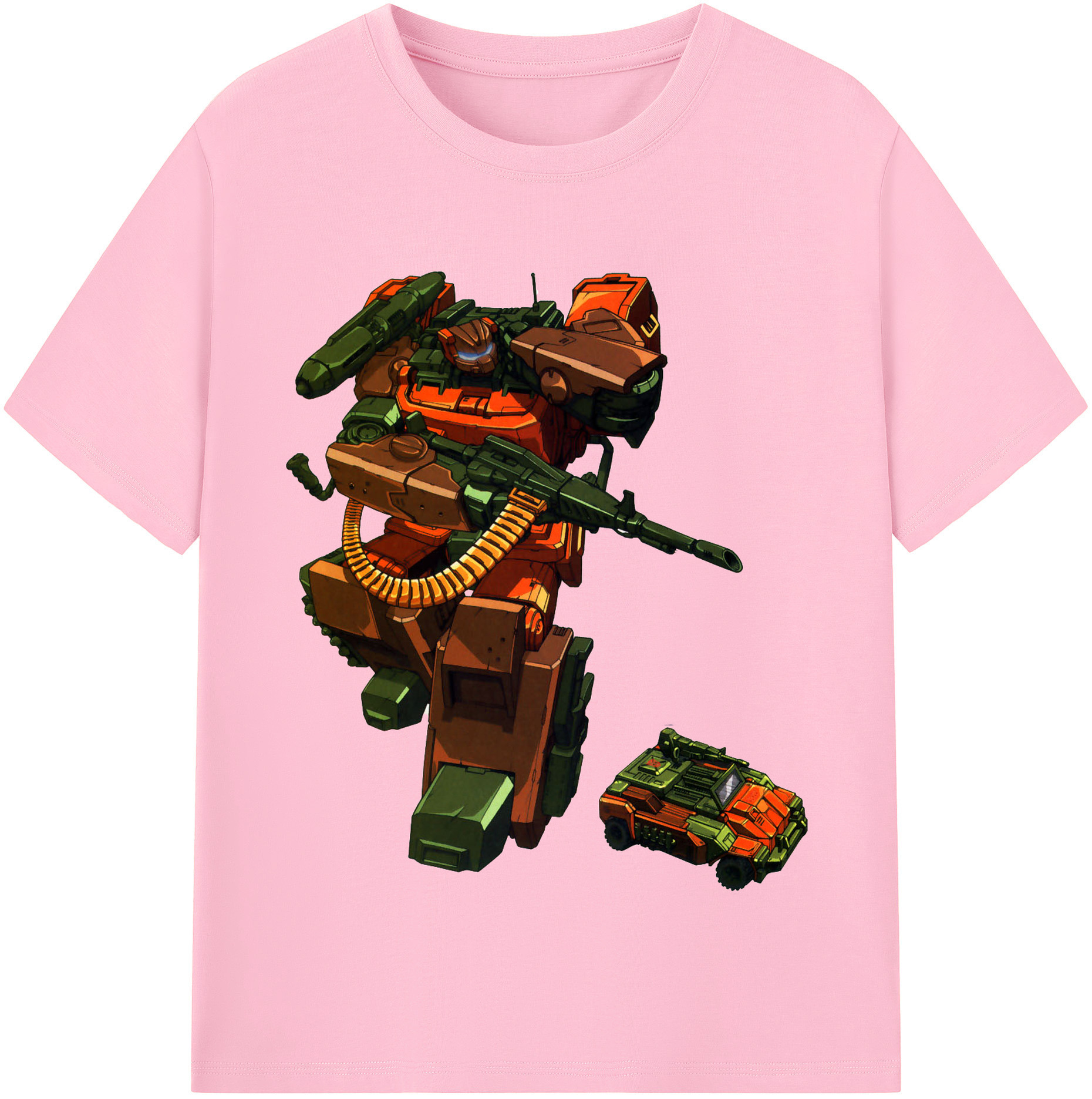 （画像用）  綿100％半袖Tシャツ（フロントプリント）